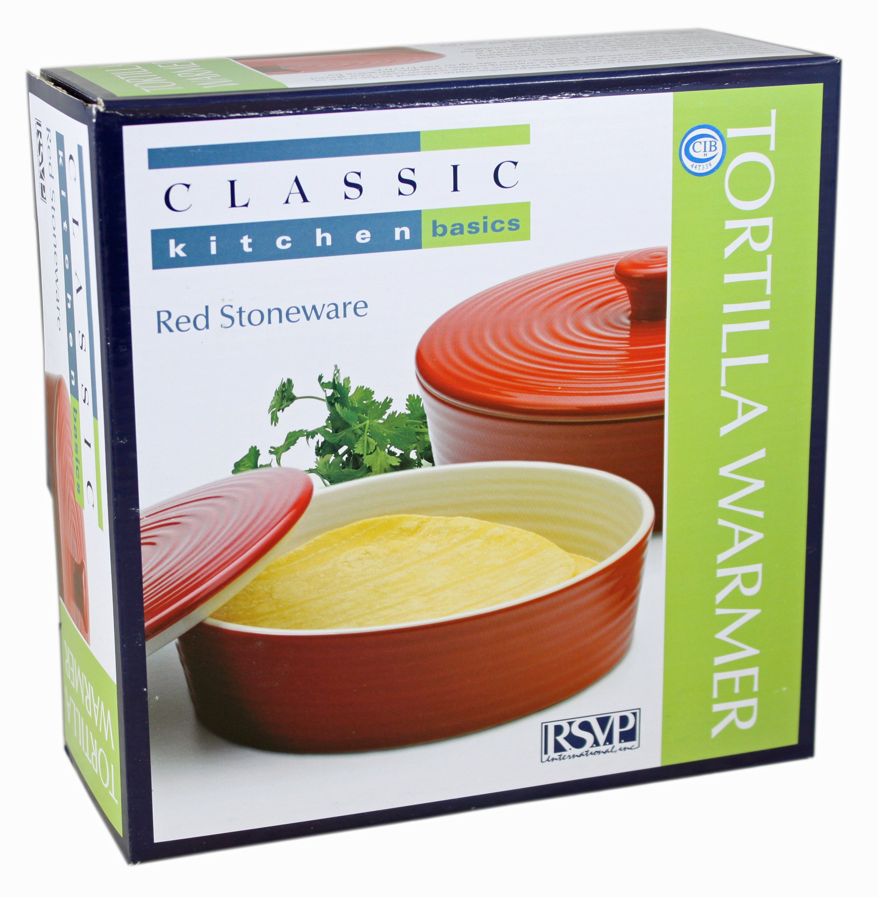 RSVP INTERNATIONAL Stoneware Red 8 Inch Tortilla Warmer Shop Utensils