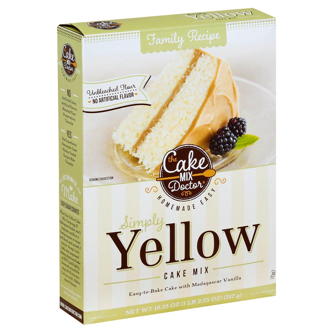 The Cake Doctor Mix Simply Yellow Cake Mix Shop Baking Mixes at HEB