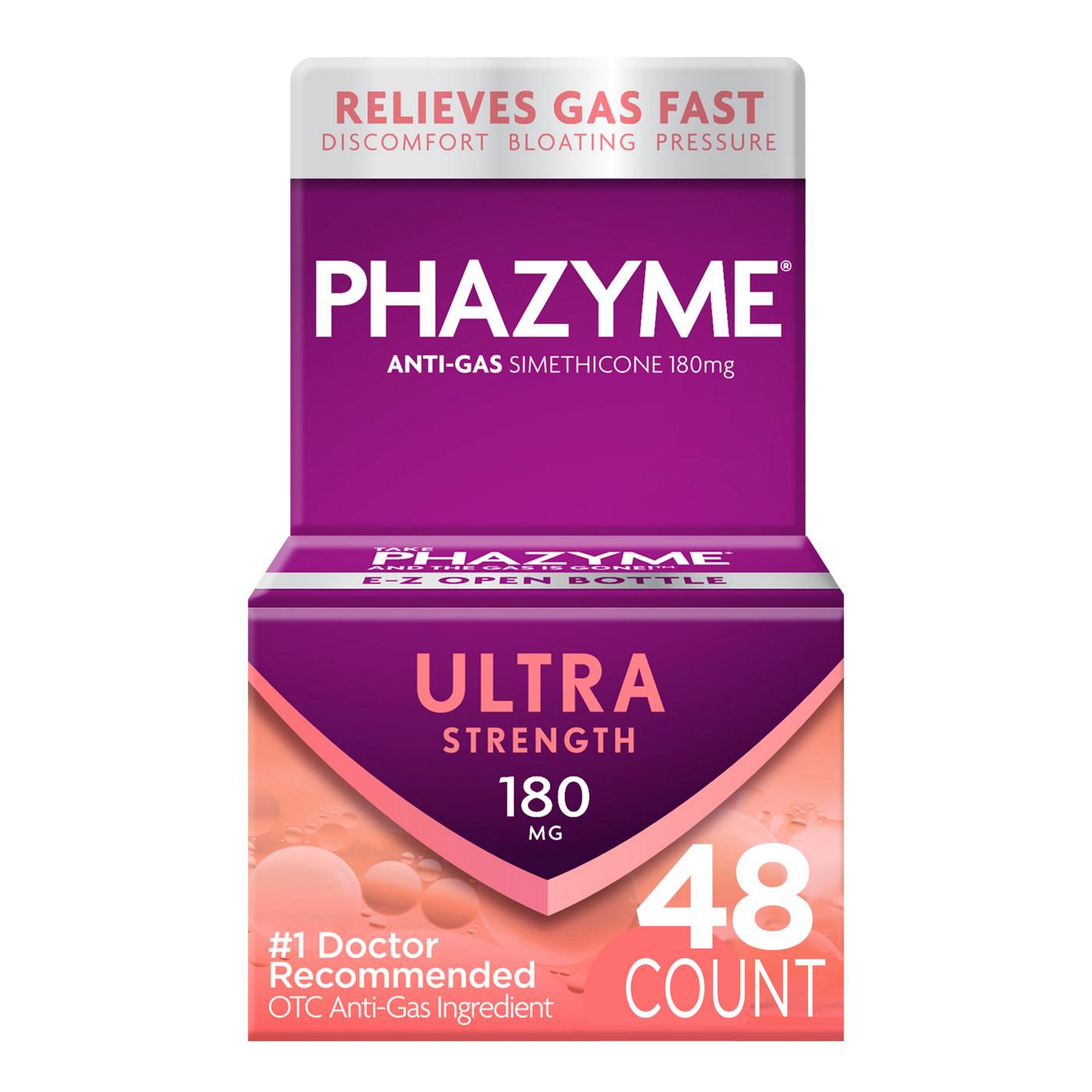 Phazyme Ultra Strength Gas & Bloating Relief; image 1 of 5