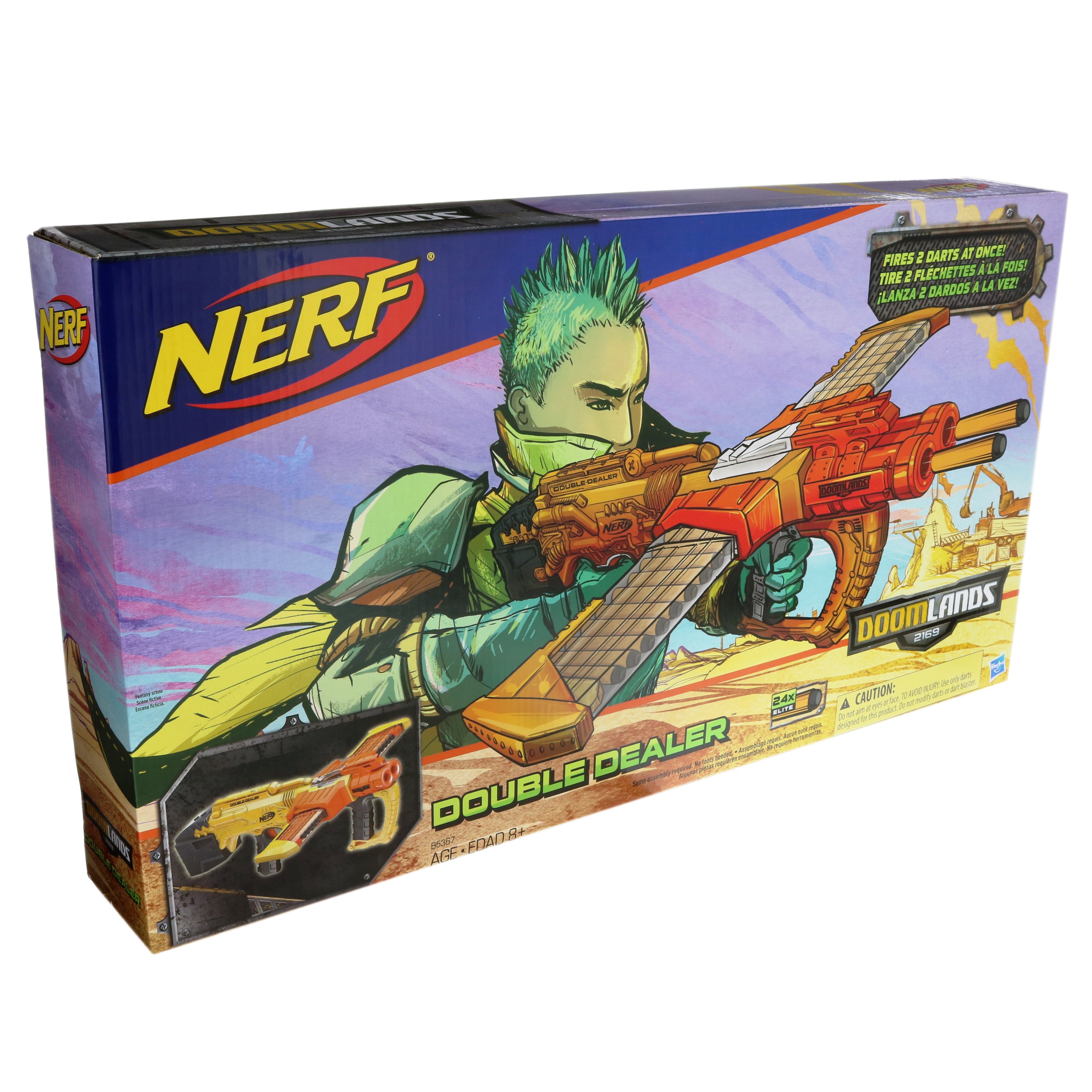 Nerf Doomlands Double Dealer Blaster - Shop Blasters at H-E-B