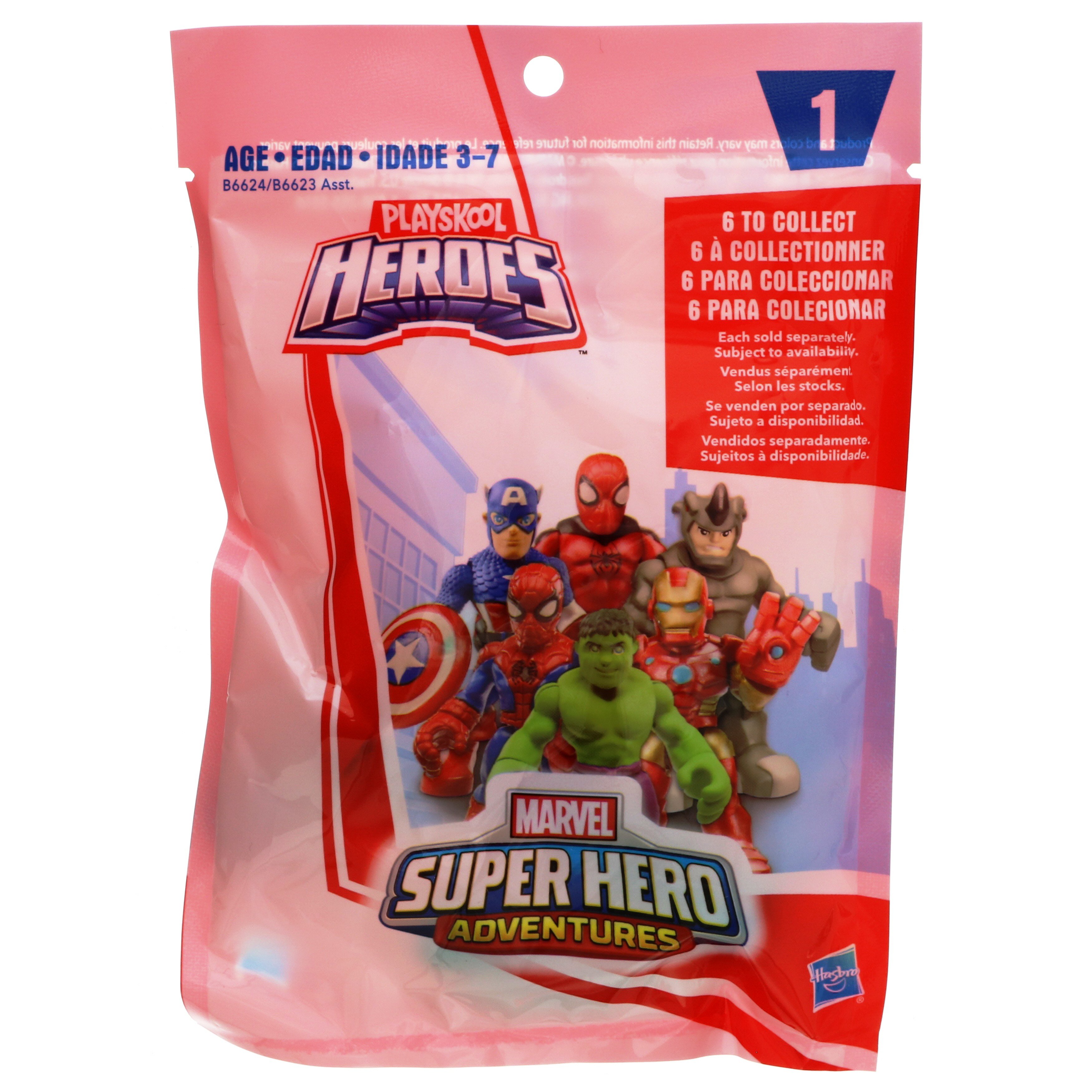 Playskool Heroes Marvel Super Hero Adventures Blind Bag, 49% OFF