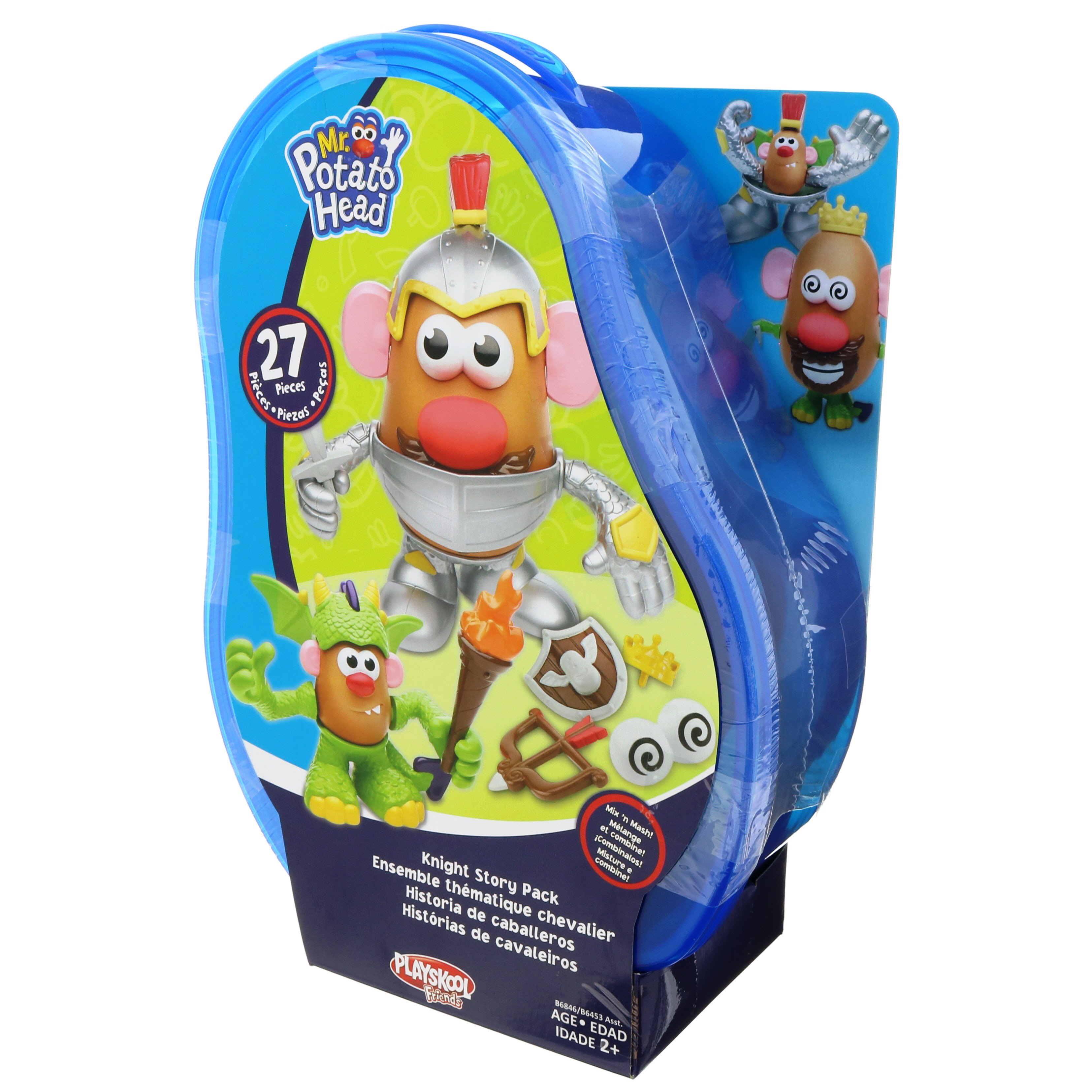 Hasbro Play: MPH: Mrs. Potato Head Solid - Giocattolo Per Bambini Con 10 Accessori, Colori E Materiali Vari