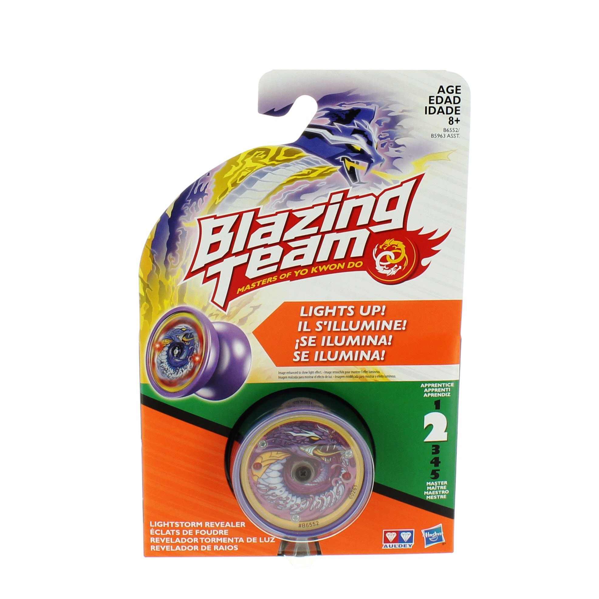 Blazing Team Lightstorm Revealer Eagle Yo-yo Hasbro Light up Yellow Apprentice 2 for sale online 