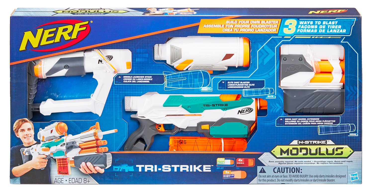 Nerf N-Strike Modulus Tri-Strike Blaster - Shop Blasters at H-E-B