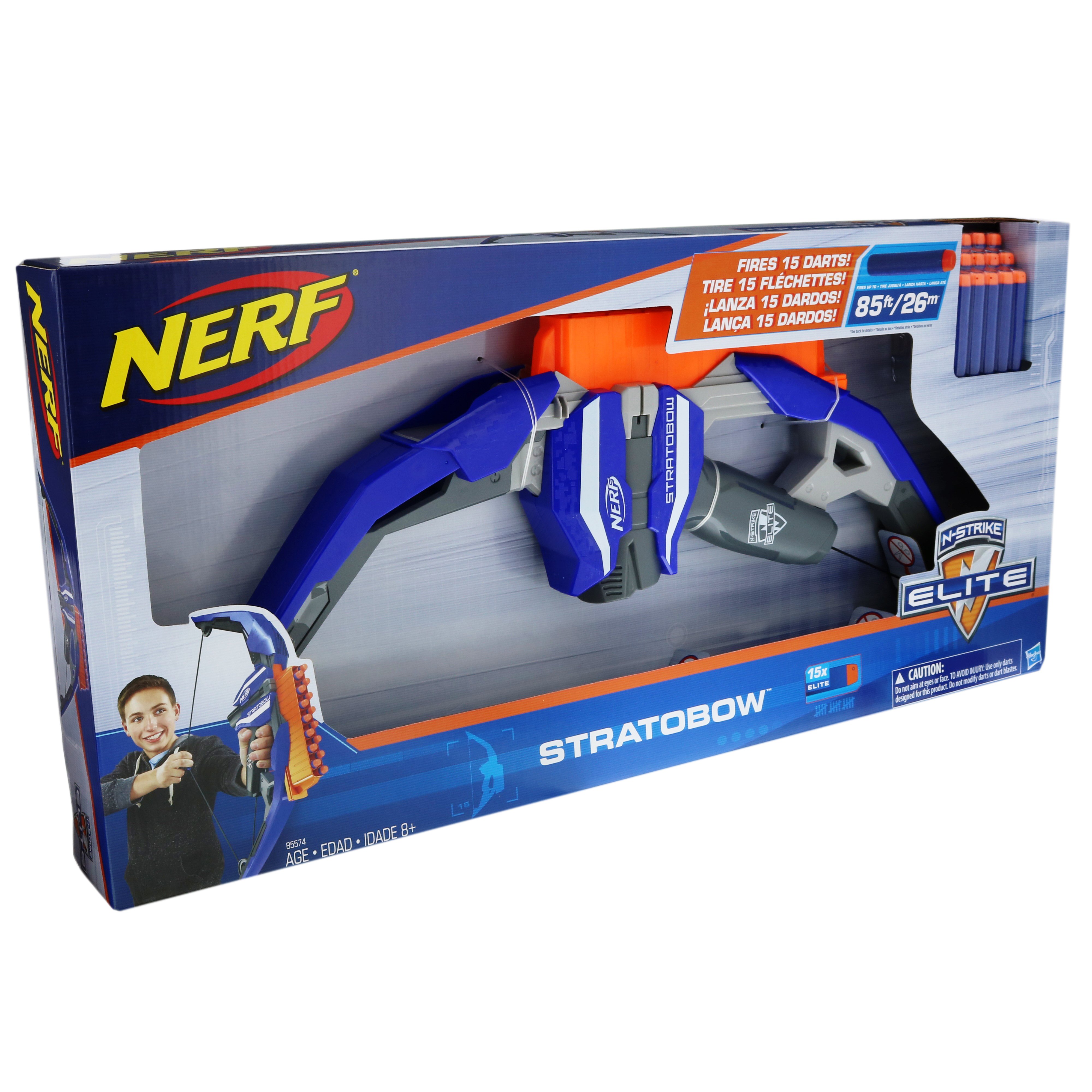 drikke januar nødsituation Nerf N-Strike Stratobow Bow - Shop Blasters at H-E-B