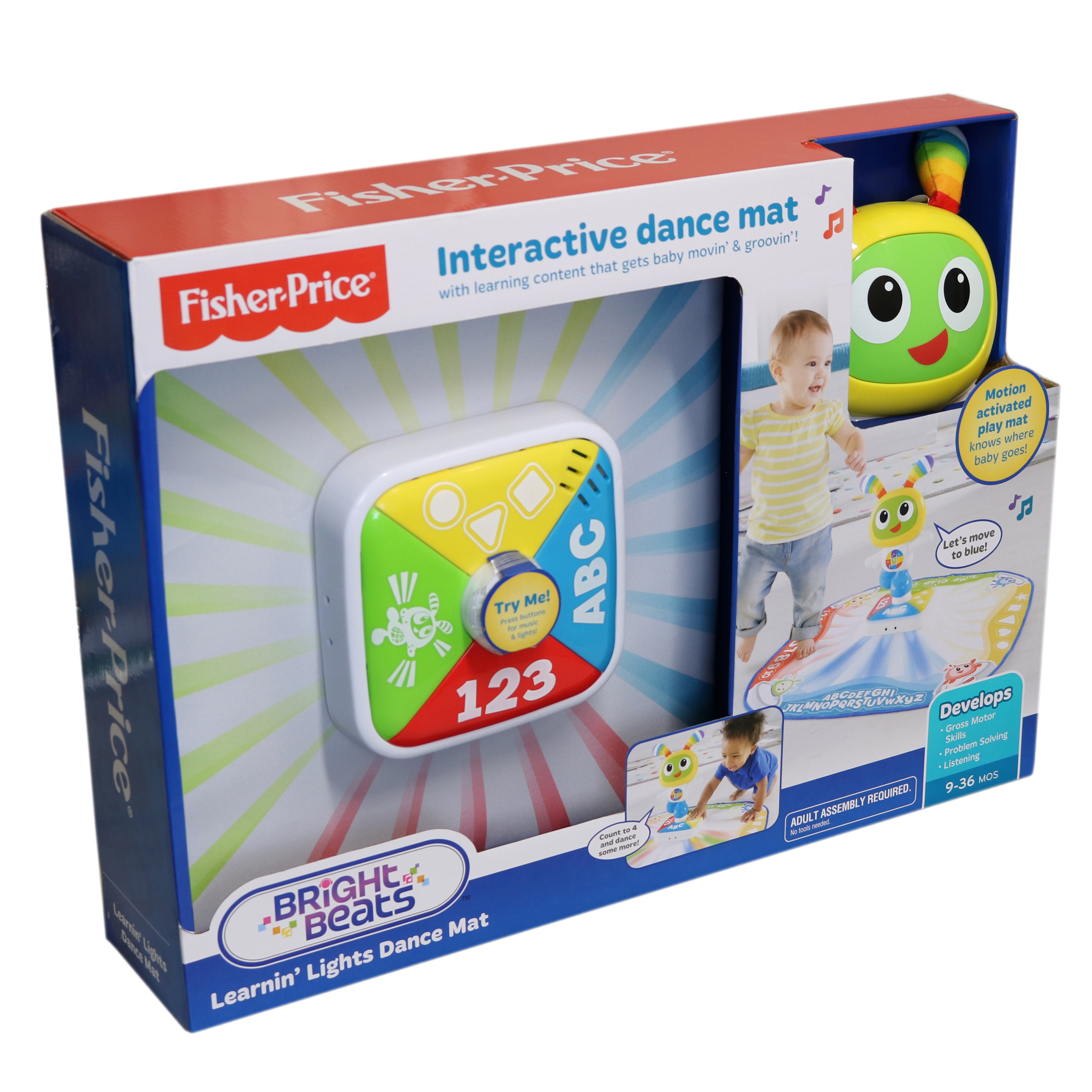fisher price bright beats learning lights dance mat