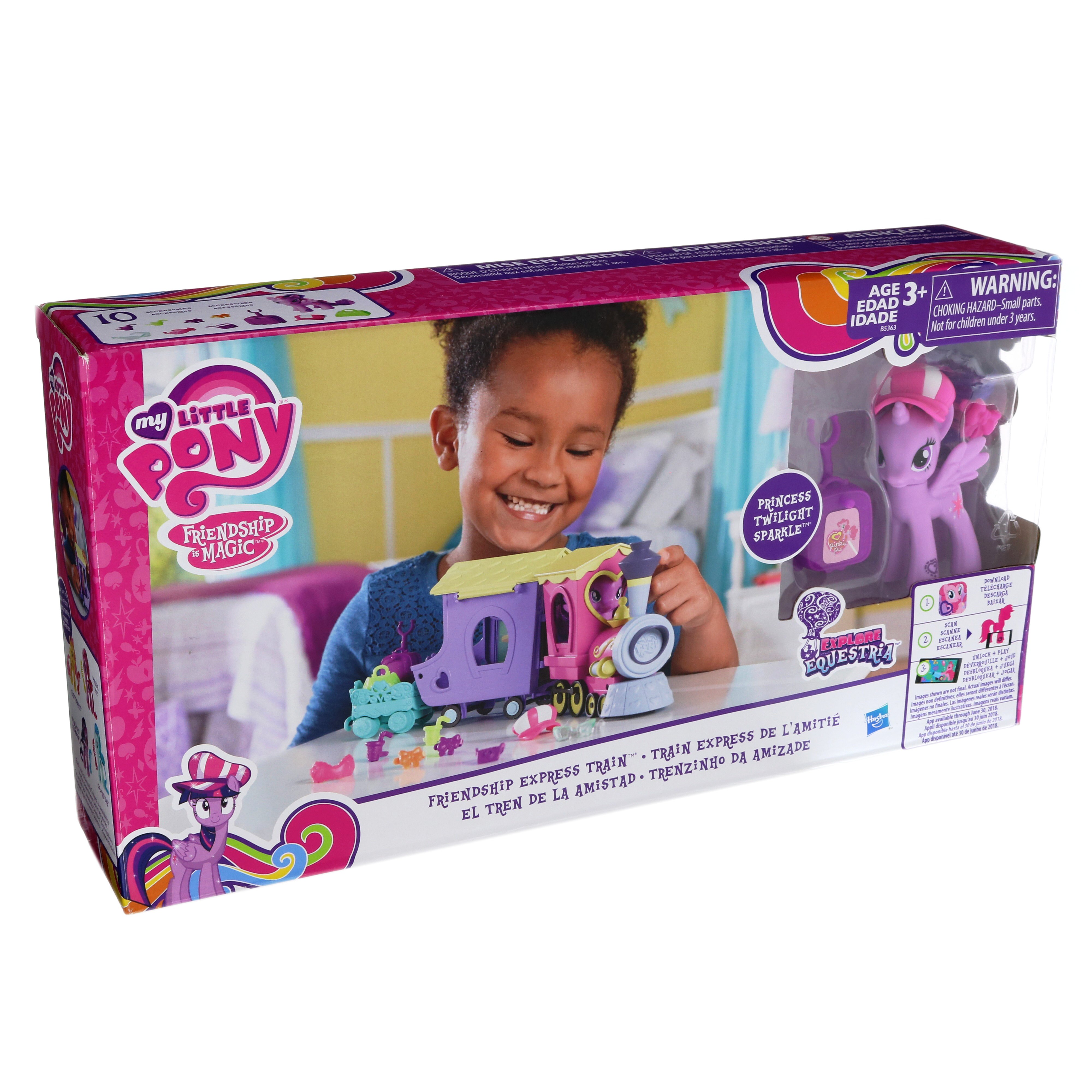 NEW My Little Pony Explore Equestria Friendship Express Train Playset FREE POST 