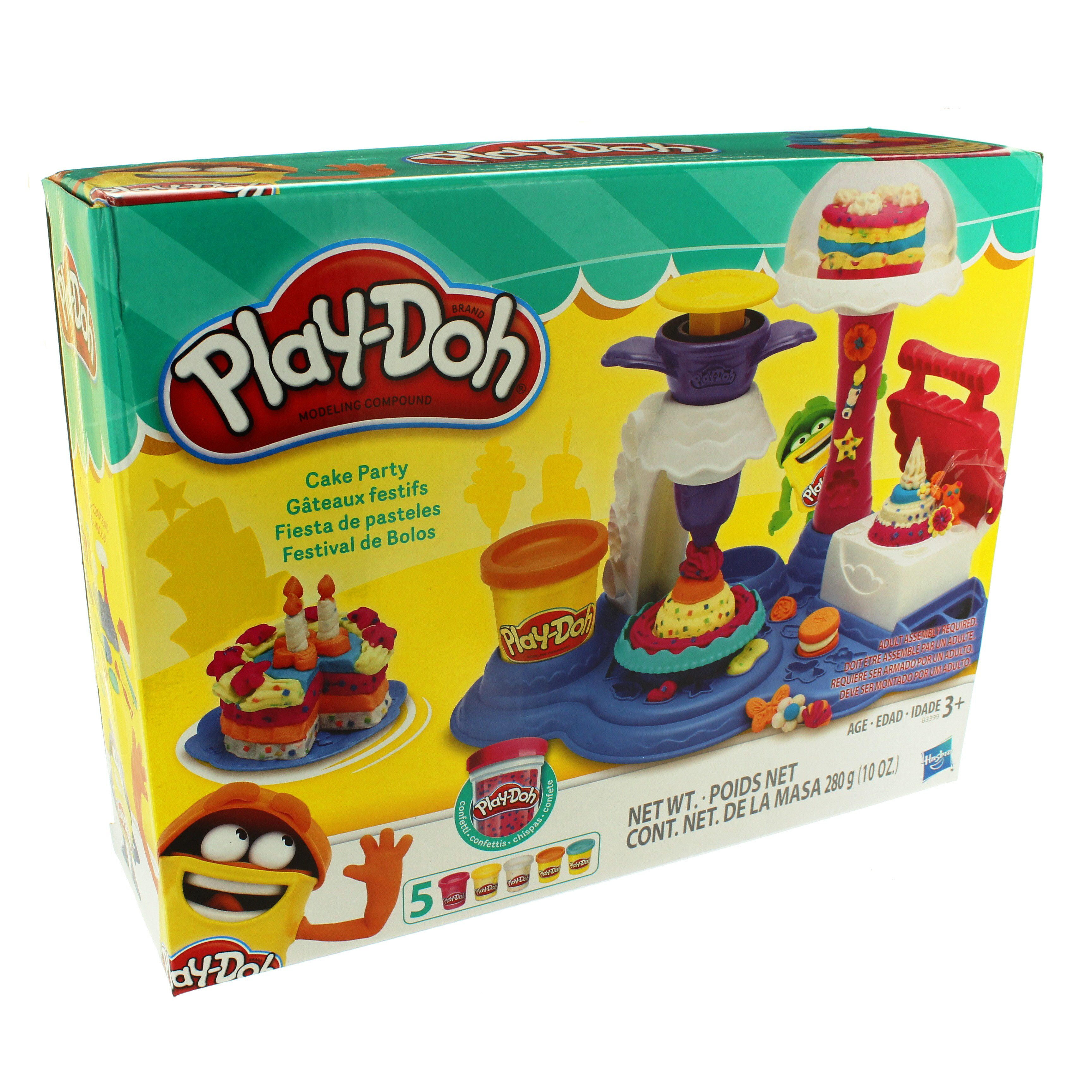 play doh cake party