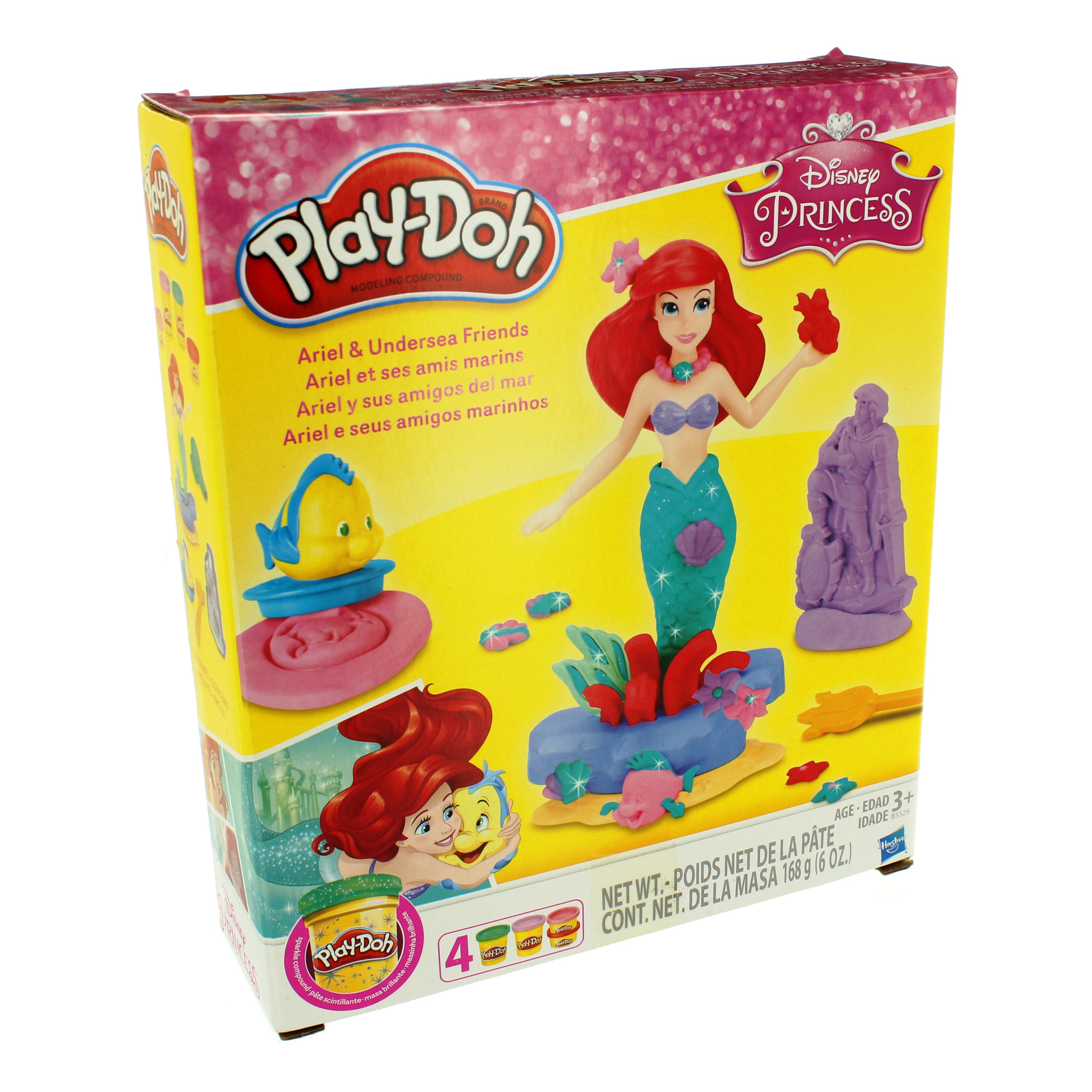 ariel mermaid play doh