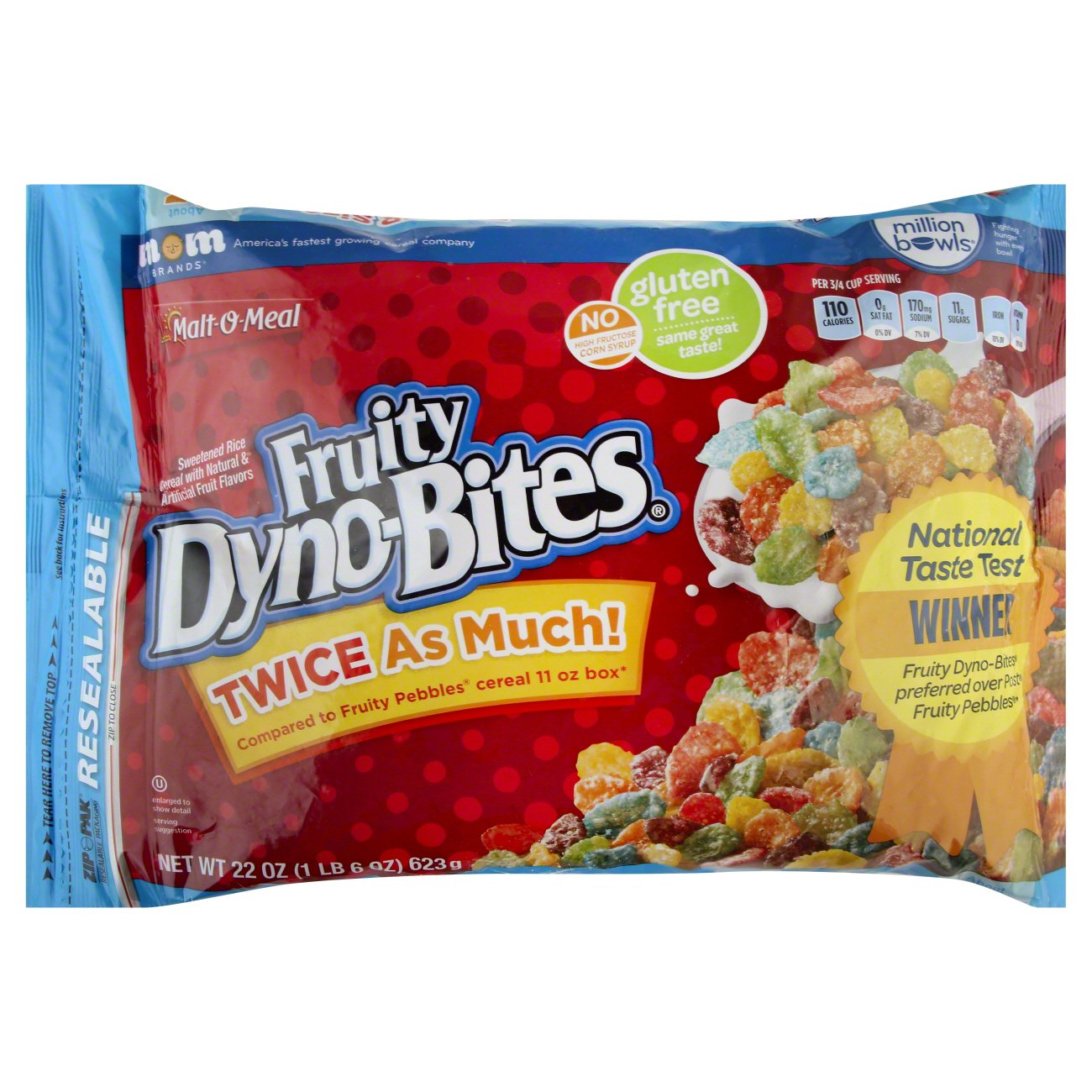 MaltOMeal Fruity DynoBites, Family Size Shop Cereal at HEB