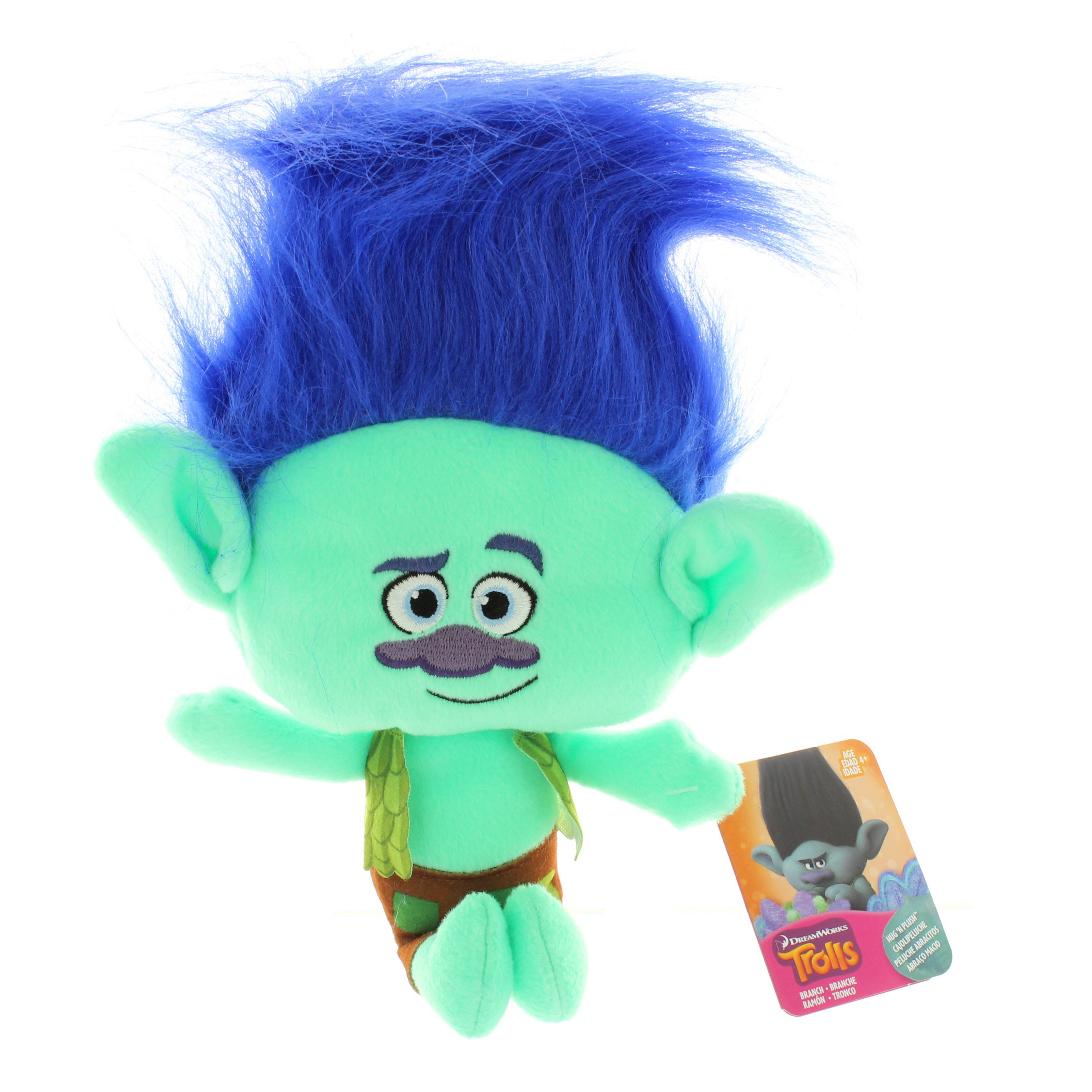 DreamWorks Trolls Bridget Hug 'N Plush Doll : : Toys