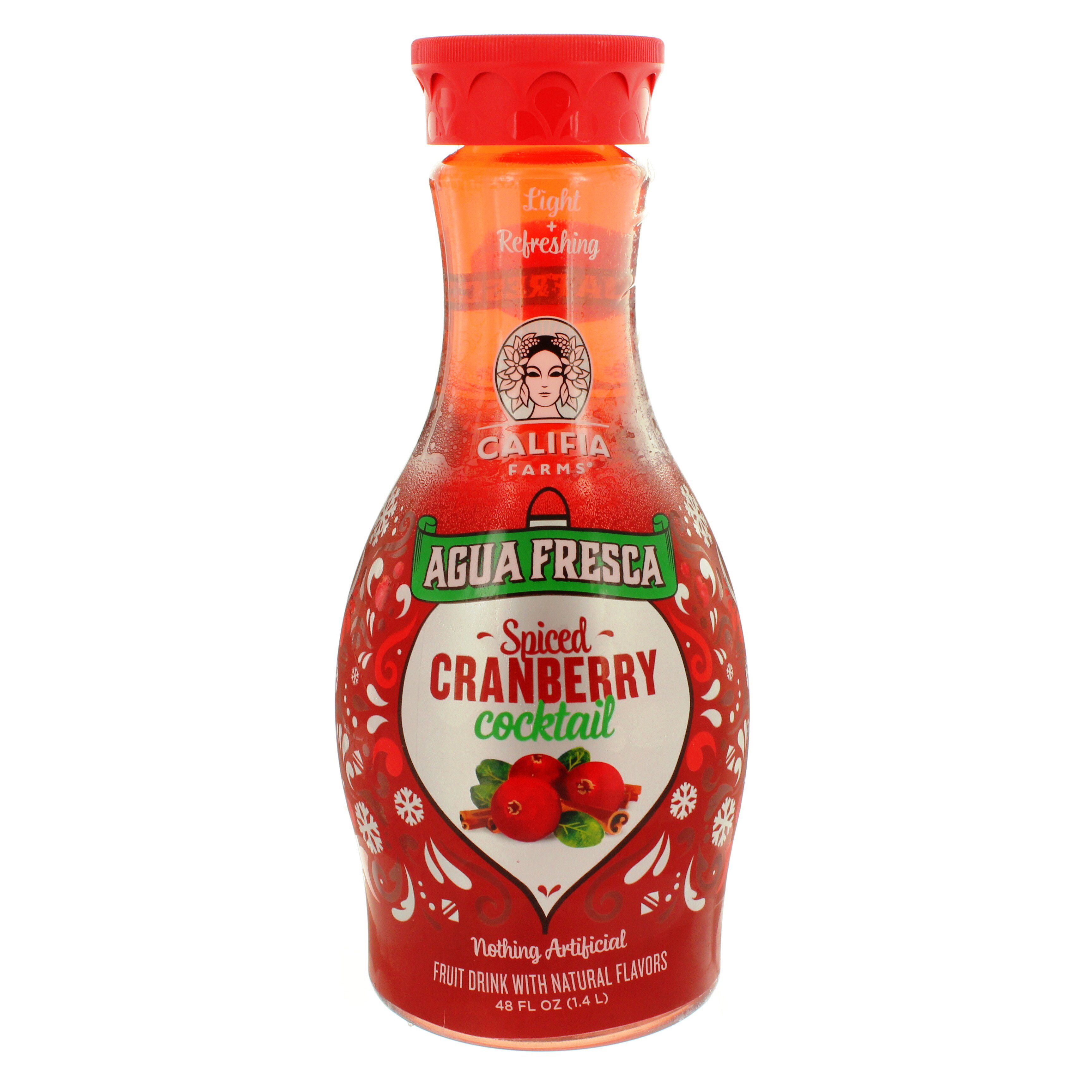 Califia Farms Agua Fresca Spiced Cranberry Cocktail Shop Juice at HEB