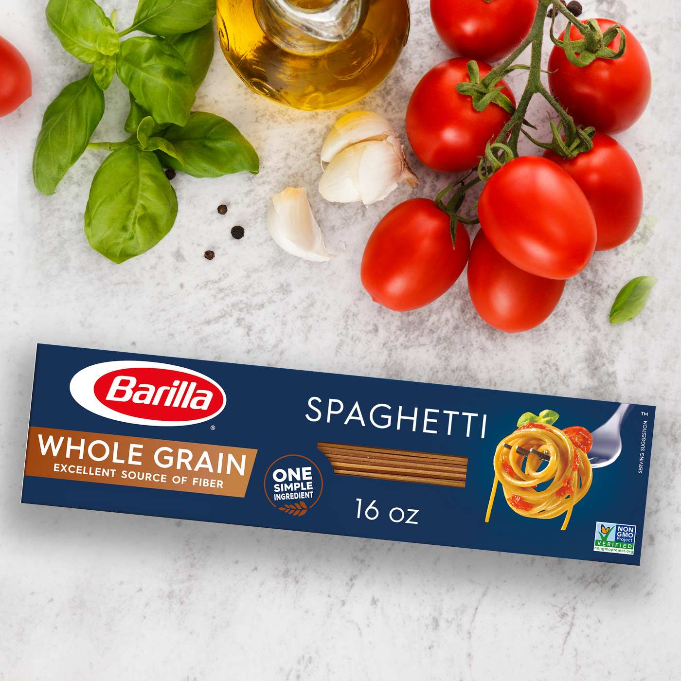 Barilla Whole Grain Spaghetti Pasta; image 8 of 8