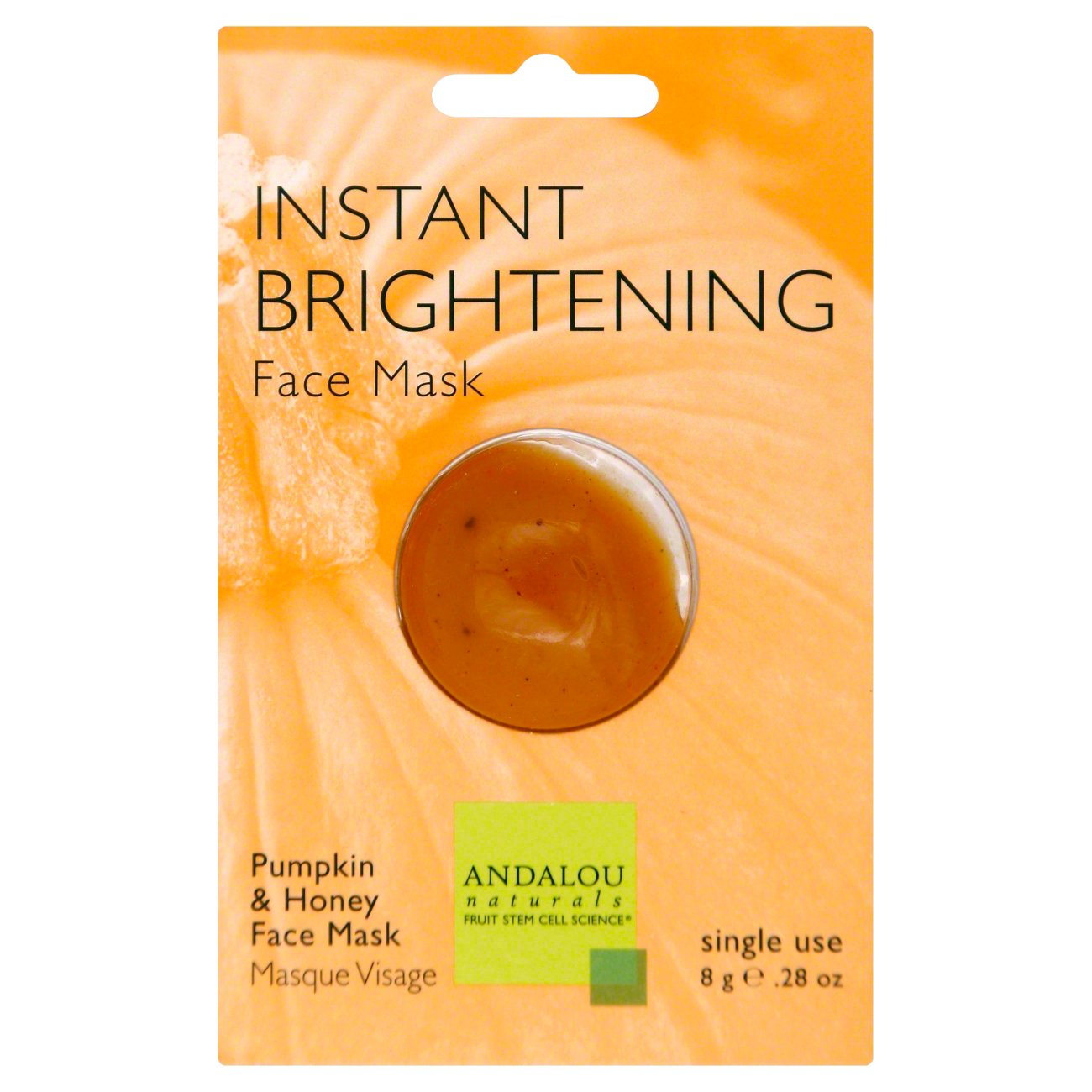 Andalou Naturals Pumpkin & Honey Brightening Face Mask Shop Facial
