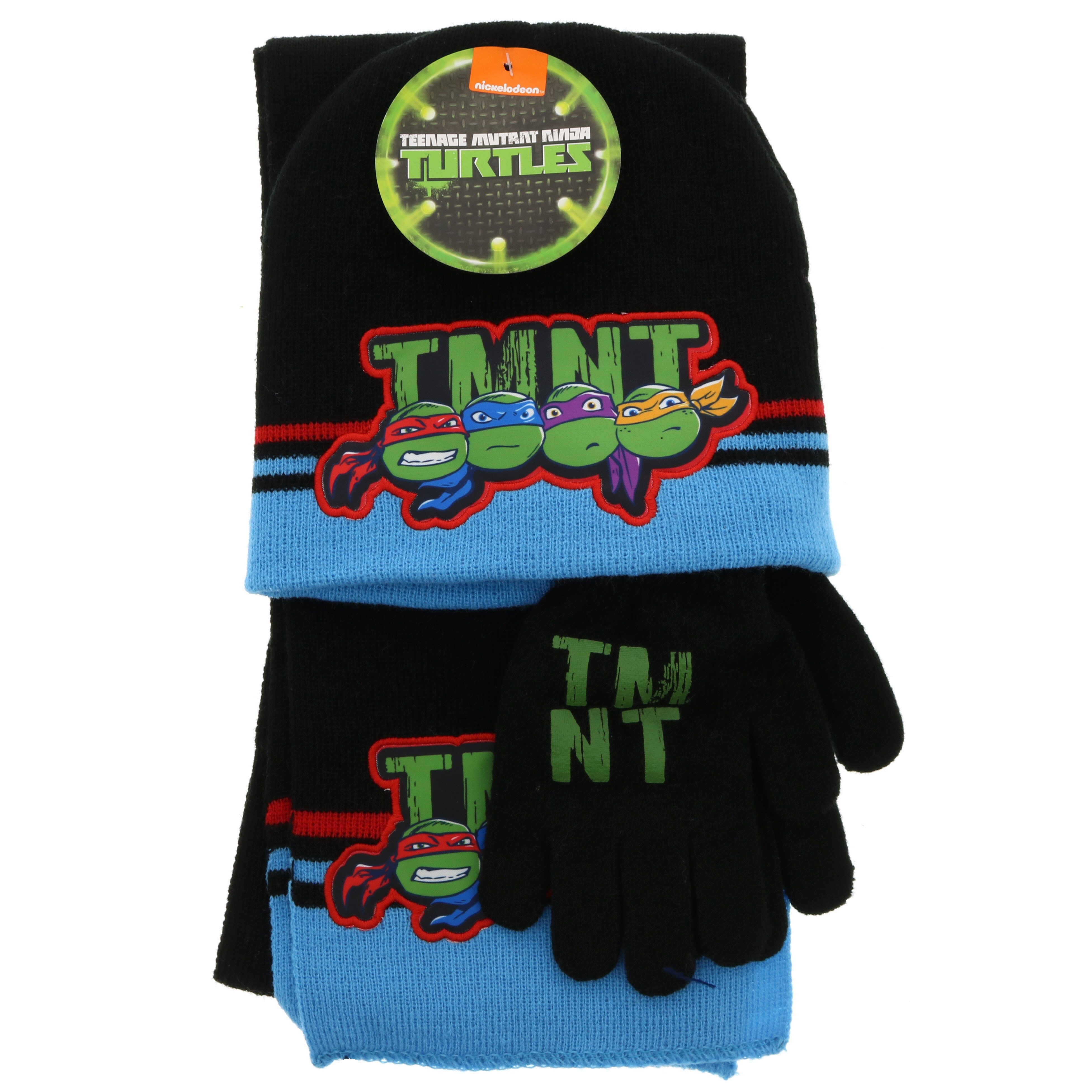 Nickelodeon Teenage Mutant Ninja Turtles 3 Piece Cold Weather Accessory ...