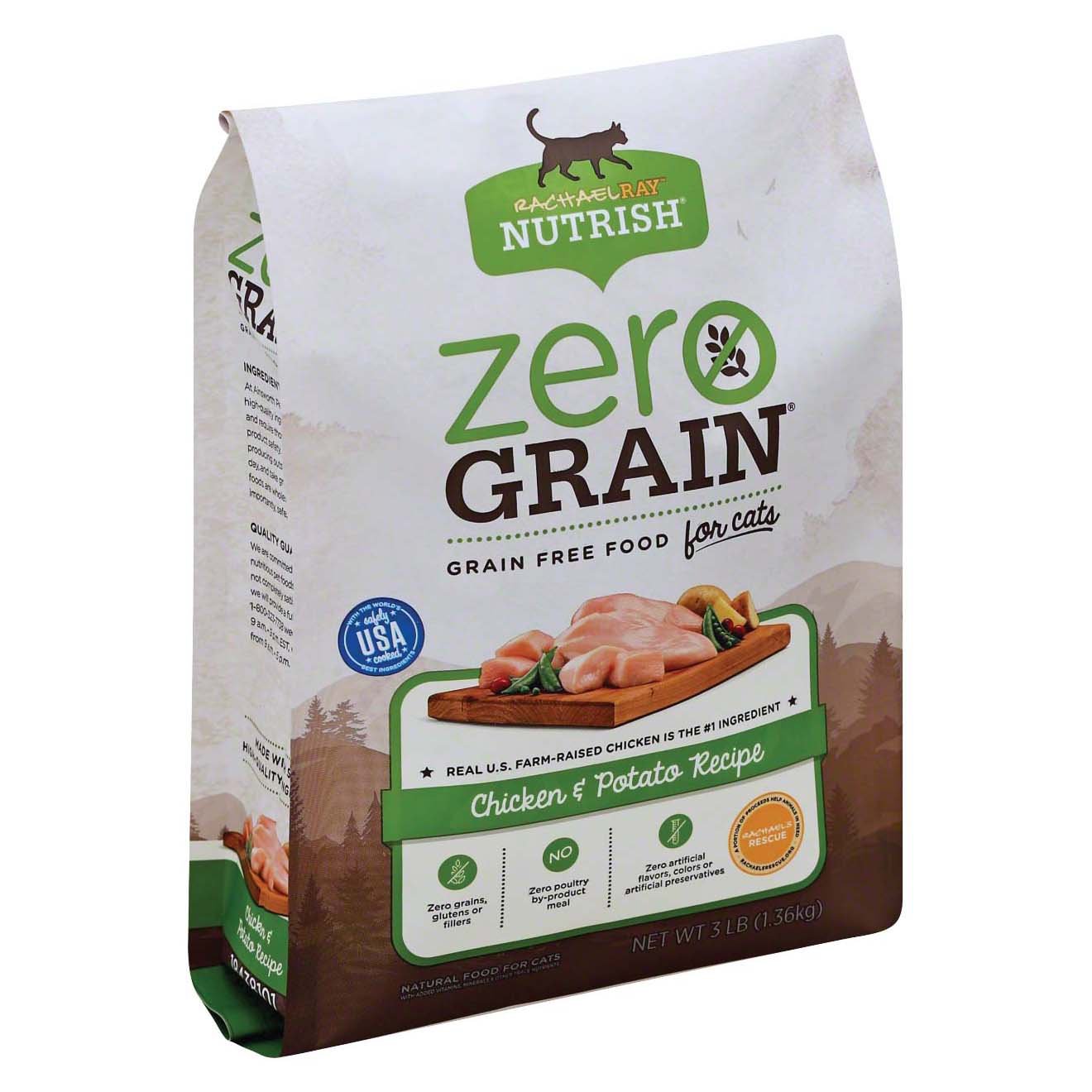 Rachael Ray Nutrish Zero Grain Chicken & Potato Dry Cat Food Shop