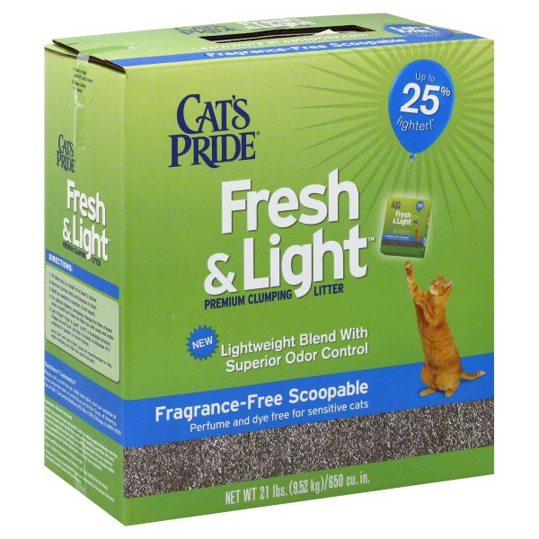 Cat s Pride Fresh Light Fragrance Free Multi Scoop Cat Litter