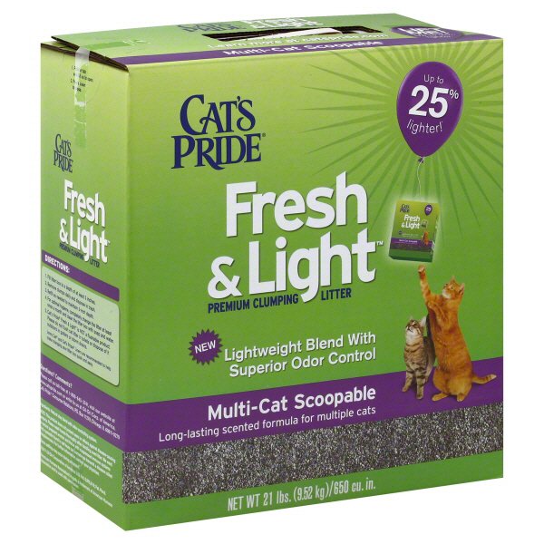 Cat's Pride Fresh & Light Scented Multi Scoop Cat Litter Shop Litter