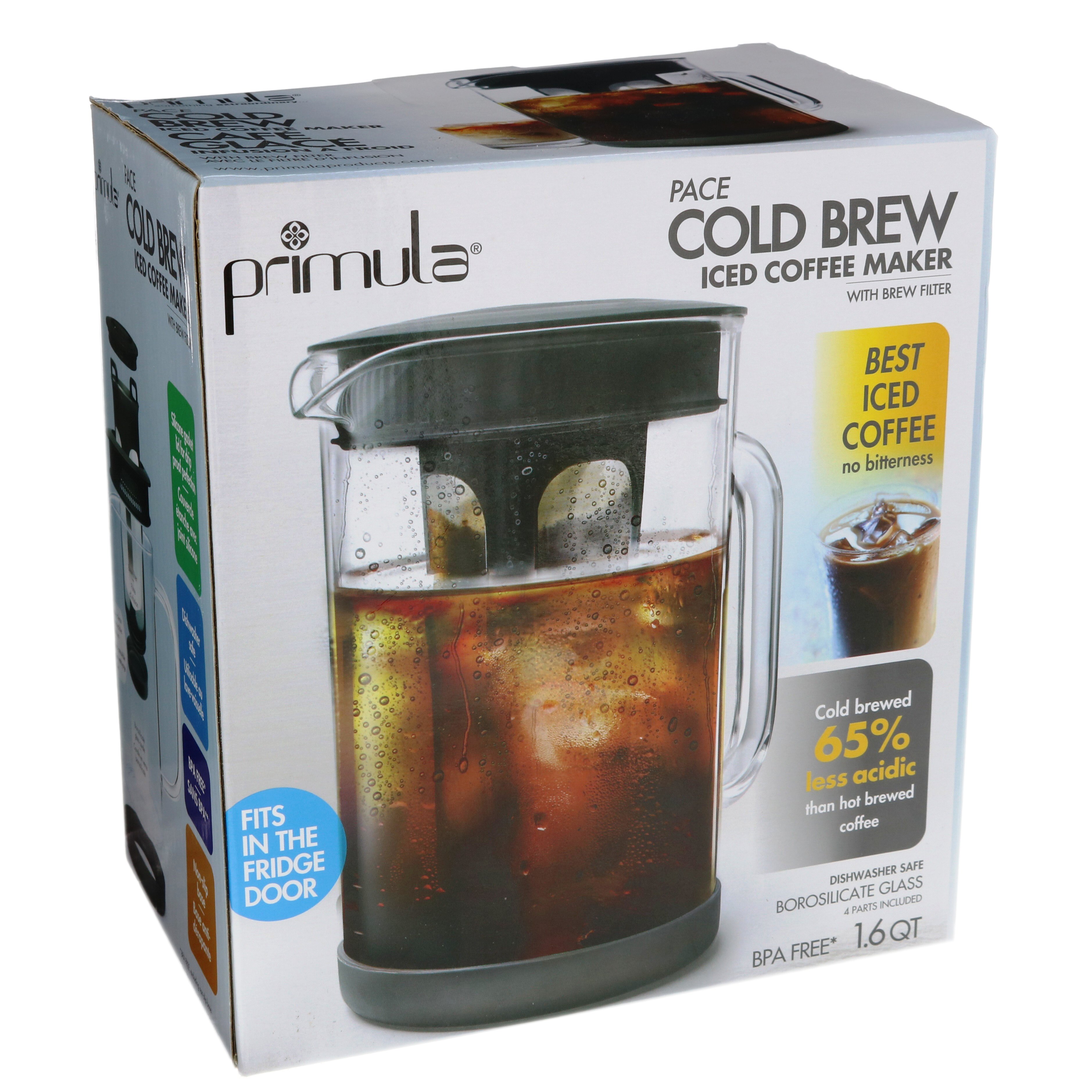 Primula Iced Coffee Maker, Black Shop Coffee makers at HEB