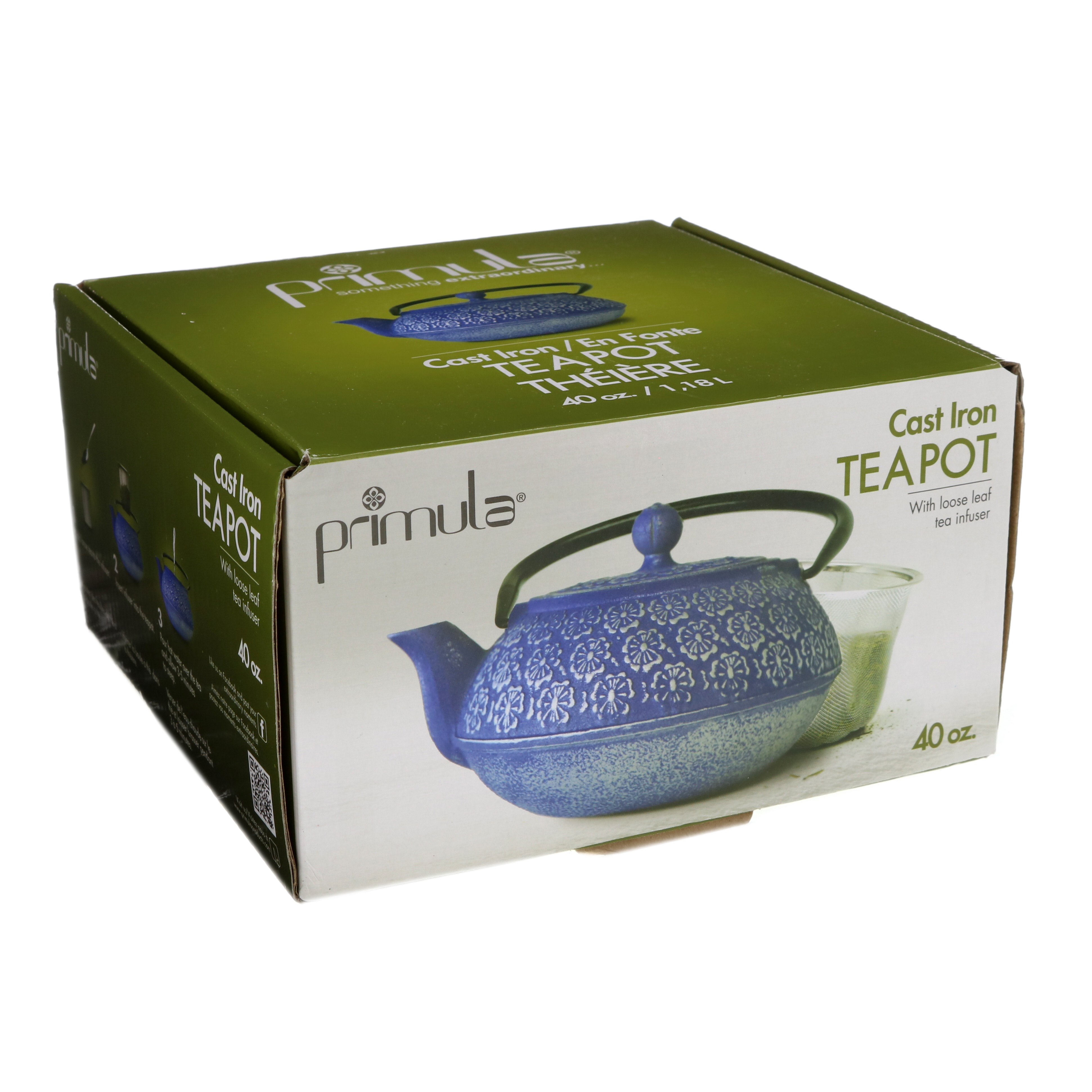 Primula Floral Cast Iron Teapot Shop at HEB