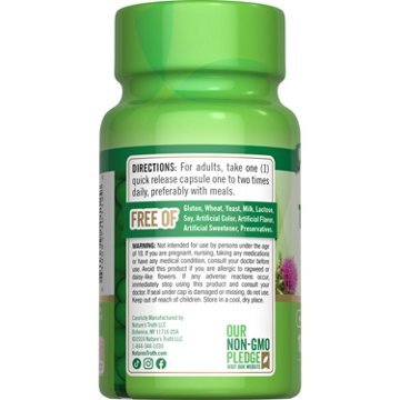 Nature's Truth Milk Thistle Seed Extract Capsules - 1000 mg