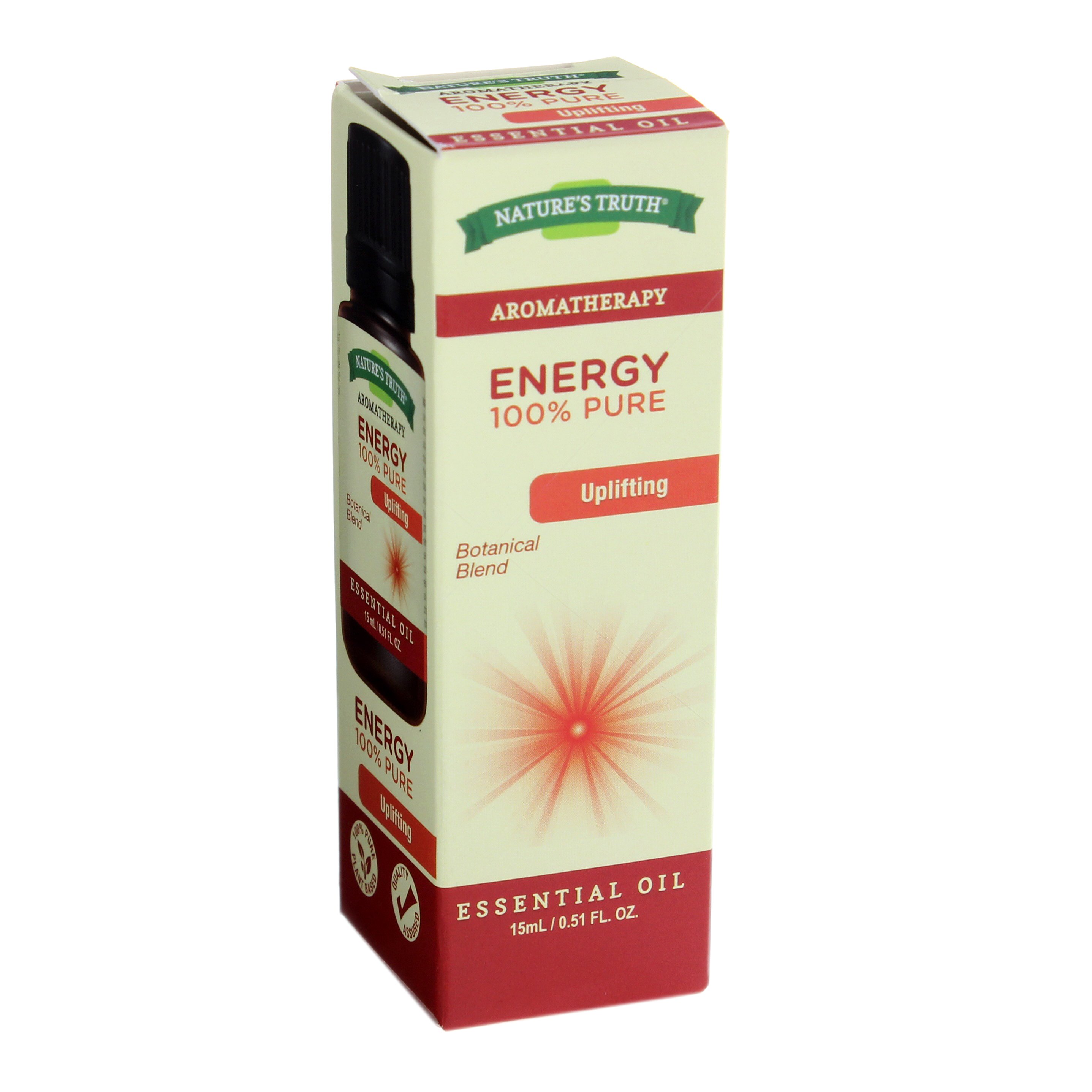 Natures Truth Aromatherapy Essential Oil, 100% Pure, Bergamot - 0.51 fl oz