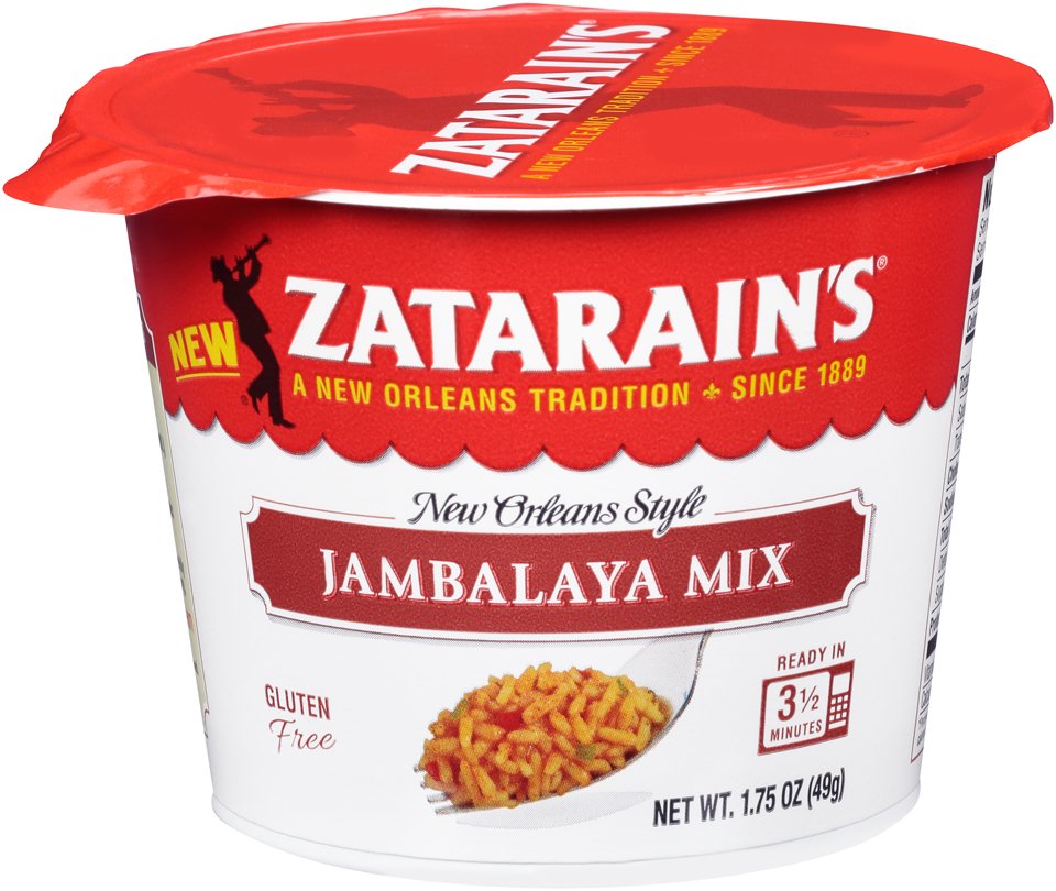 Zatarain's New Orleans Style Jambalaya Mix Cup Shop Rice & Grains at