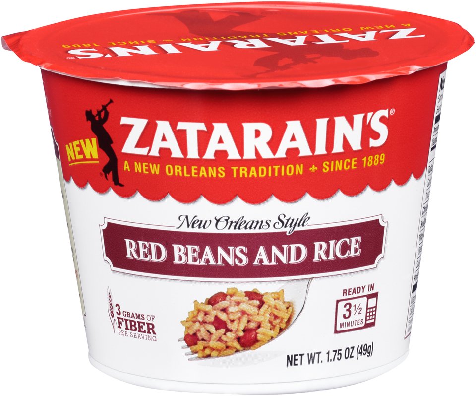 Zatarain's New Orleans Style Red Beans And Rice Cup Shop Rice