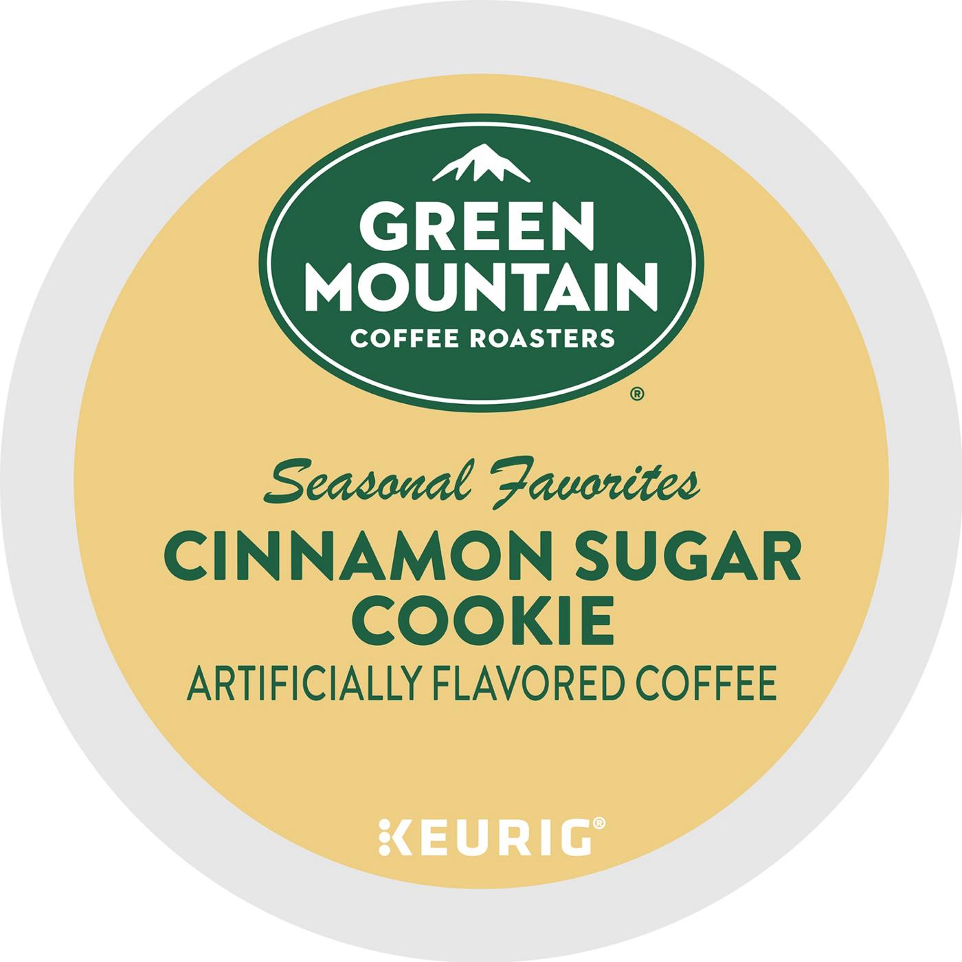 Green Mountain Coffee Cinnamon Sugar Cookie Single Serve Coffee K Cups; image 3 of 5