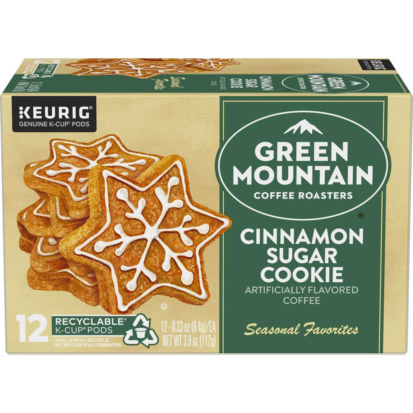 Green Mountain Coffee Cinnamon Sugar Cookie Single Serve Coffee K Cups; image 4 of 5