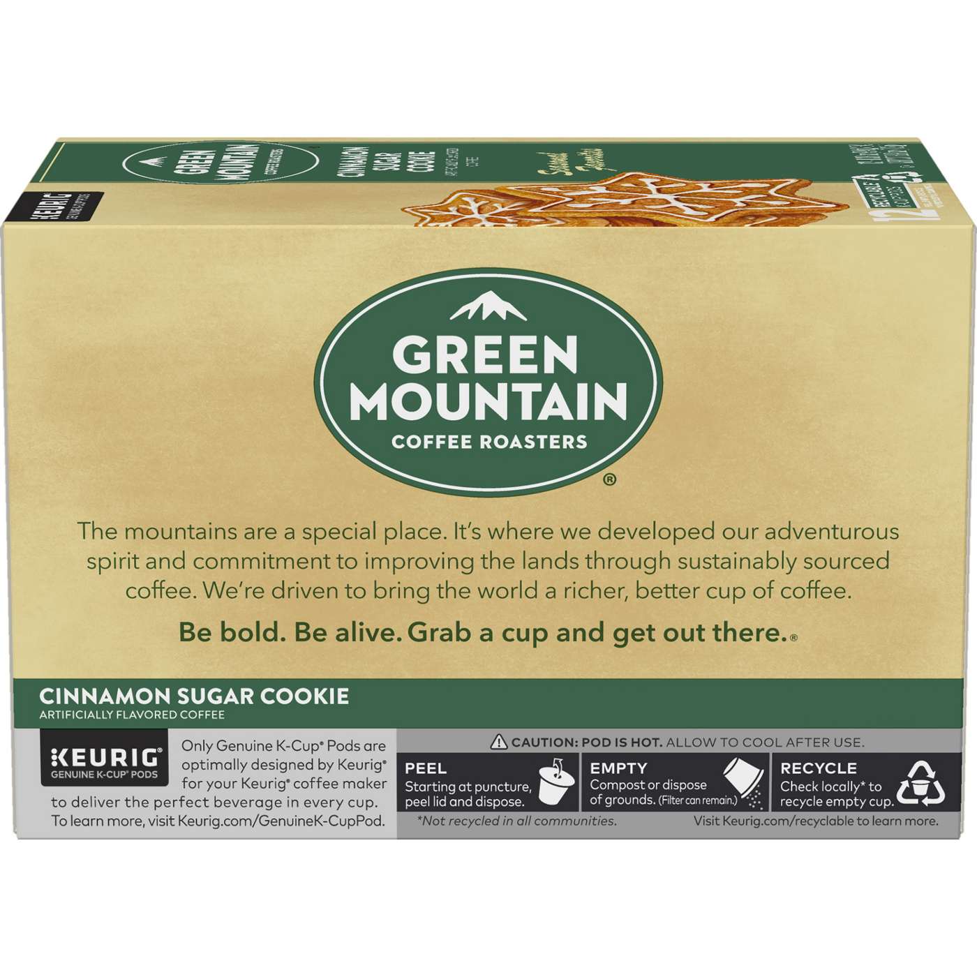 Green Mountain Coffee Cinnamon Sugar Cookie Single Serve Coffee K Cups; image 5 of 5