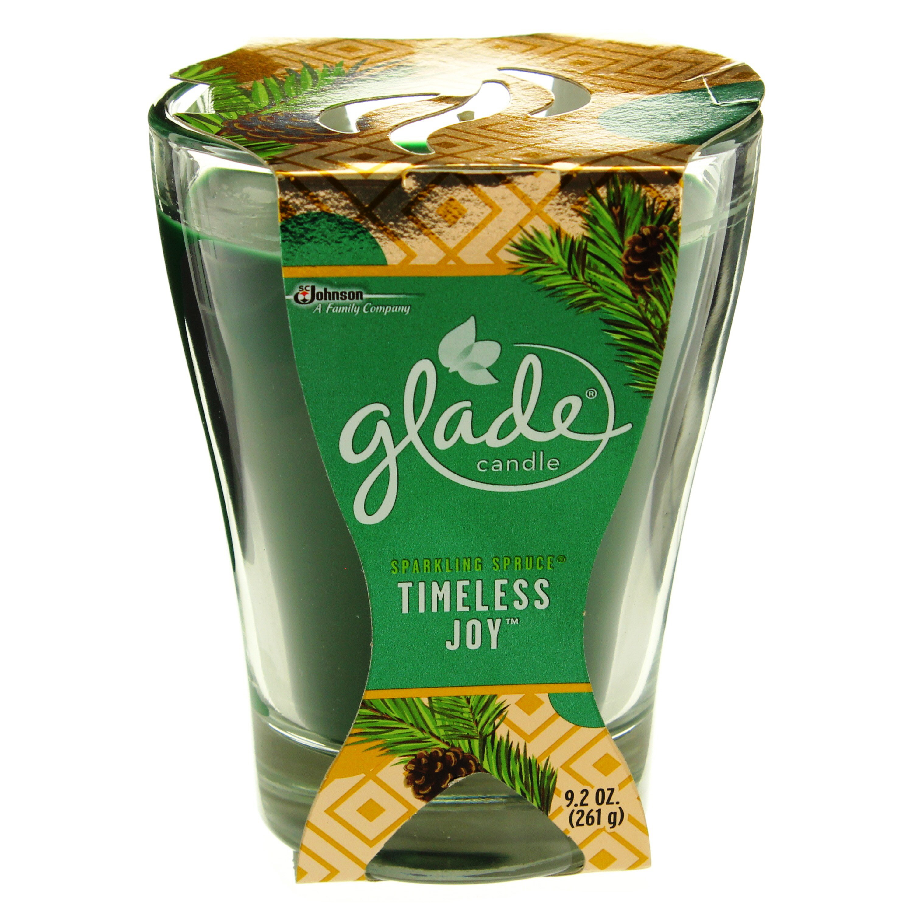 Glade Candle Woodland Spruce Timeless Joy Shop Air Fresheners & Candles at HEB