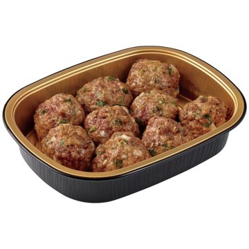 Meal Simple by H-E-B Prime 1 Beef & Hot Italian Pork Meatballs