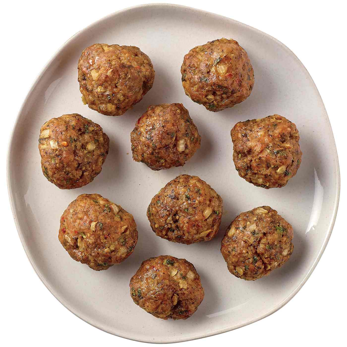 Meal Simple by H-E-B Prime 1 Beef & Hot Italian Pork Meatballs; image 3 of 4