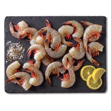 H-E-B Wild Caught Fresh Extra Jumbo White Gulf Shrimp, 16-25ct/lb