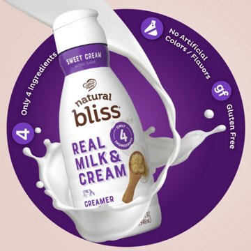 Nestle Coffee Mate Natural Bliss Real Milk & Cream Creamer - Sweet Cream