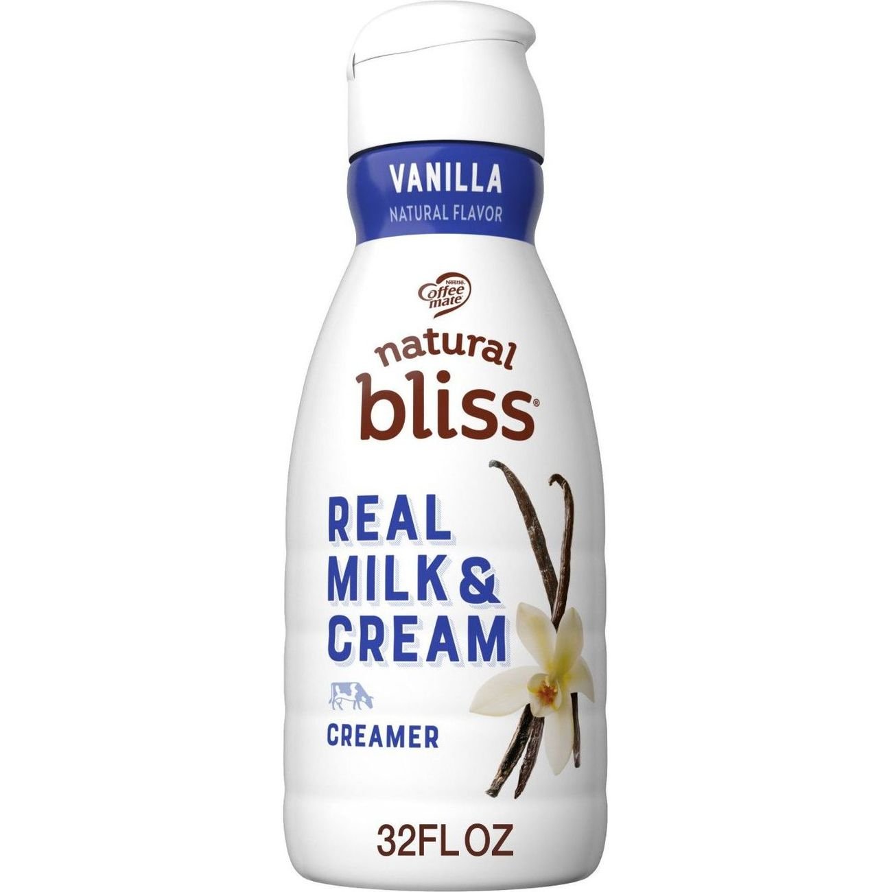 Nestle Coffee Mate Natural Bliss Real Milk & Cream Vanilla Liquid 