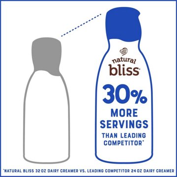 Nestle Coffee Mate Natural Bliss Real Milk & Cream Creamer - Vanilla