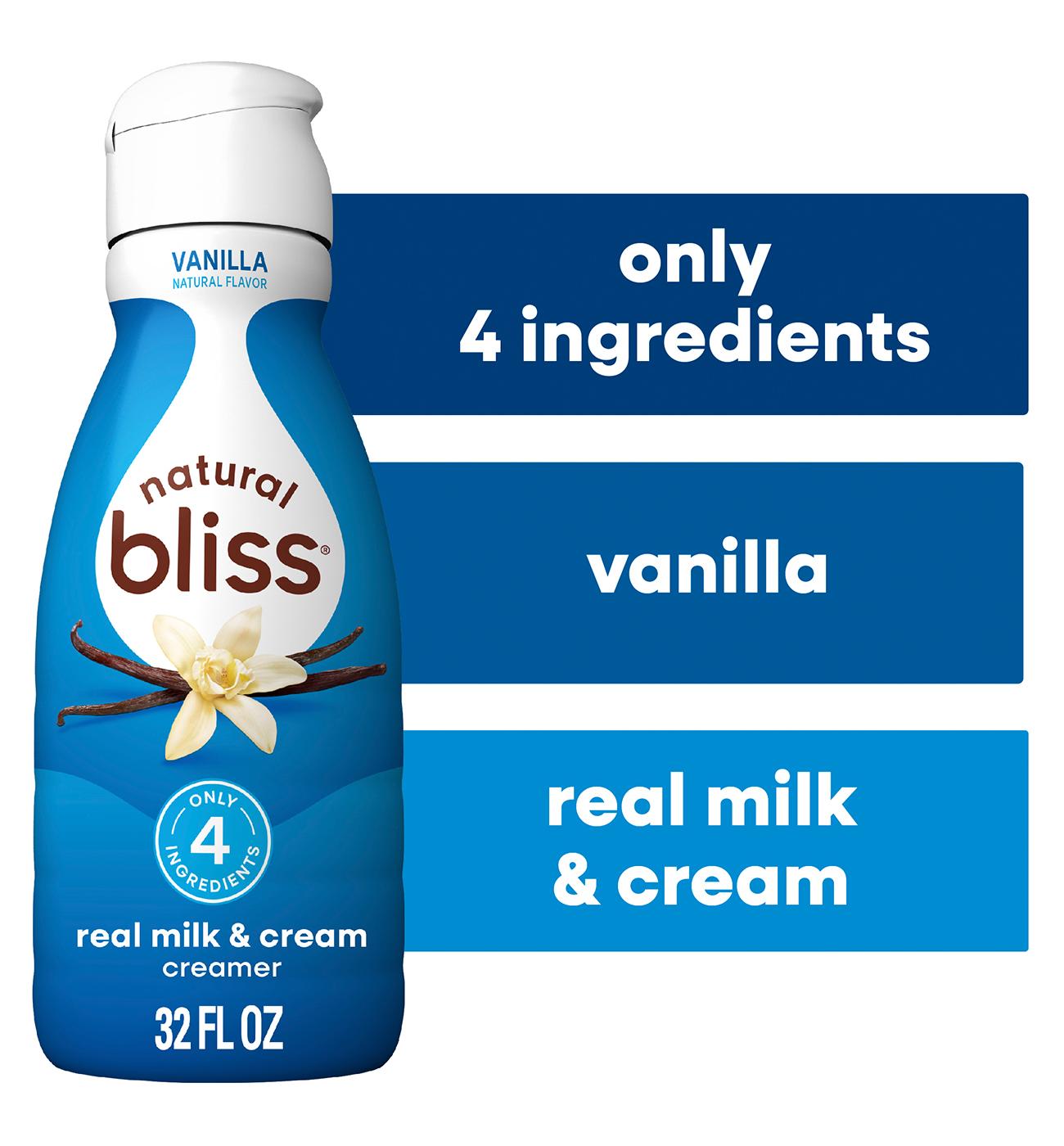 Nestle Coffee Mate Natural Bliss Real Milk & Cream Creamer - Vanilla; image 9 of 9
