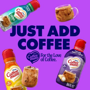 Nestle Coffee Mate Liquid Coffee Creamer - Italian Sweet Creme, 64 oz