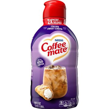 Nestle Coffee Mate Liquid Coffee Creamer - Italian Sweet Creme, 64 oz
