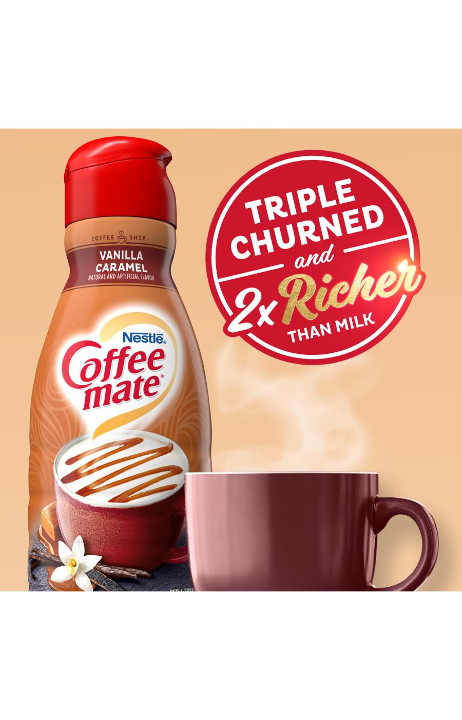 Nestle Coffee Mate Coffee Creamer -  Vanilla Caramel; image 3 of 7