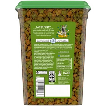 Temptations MixUps Catnip Fever Flavor Crunchy and Soft Cat Treats