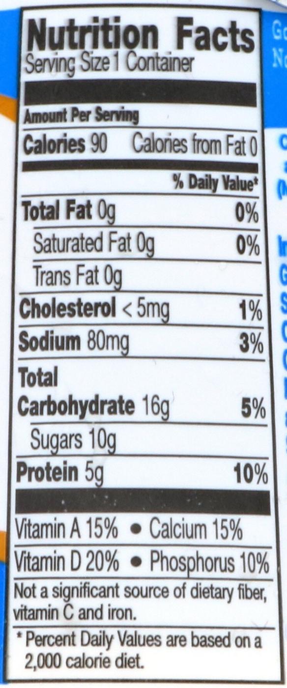 Yoplait Light Nutrition Facts Label Shelly Lighting