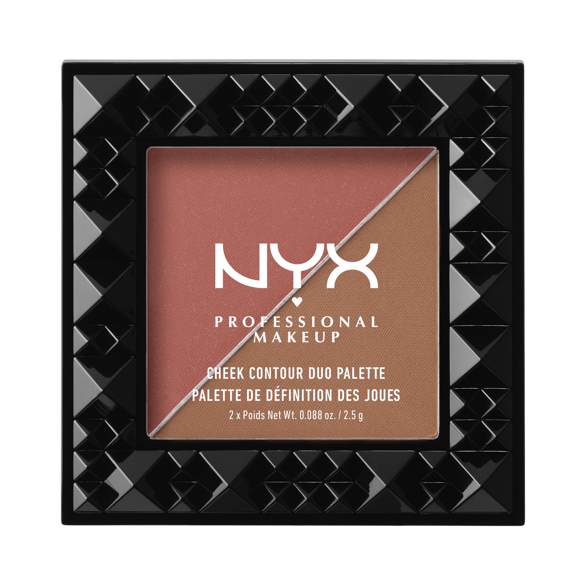 NYX Cheek Contour Duo Palette, Perfect Match Shop Contour at HEB