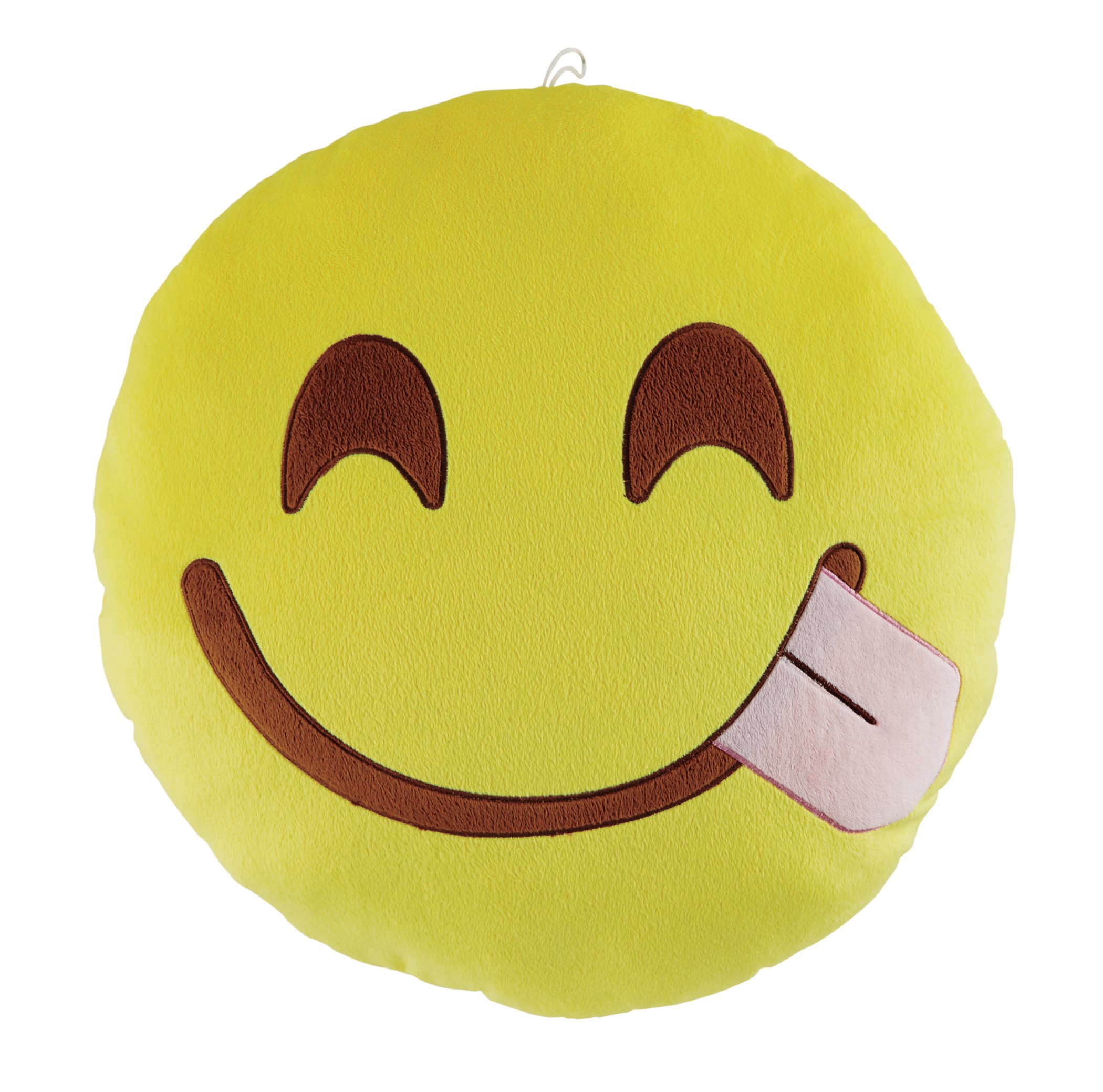 Emoji Pals Assorted 21" Emoji Pillows Shop Plush Toys at HEB