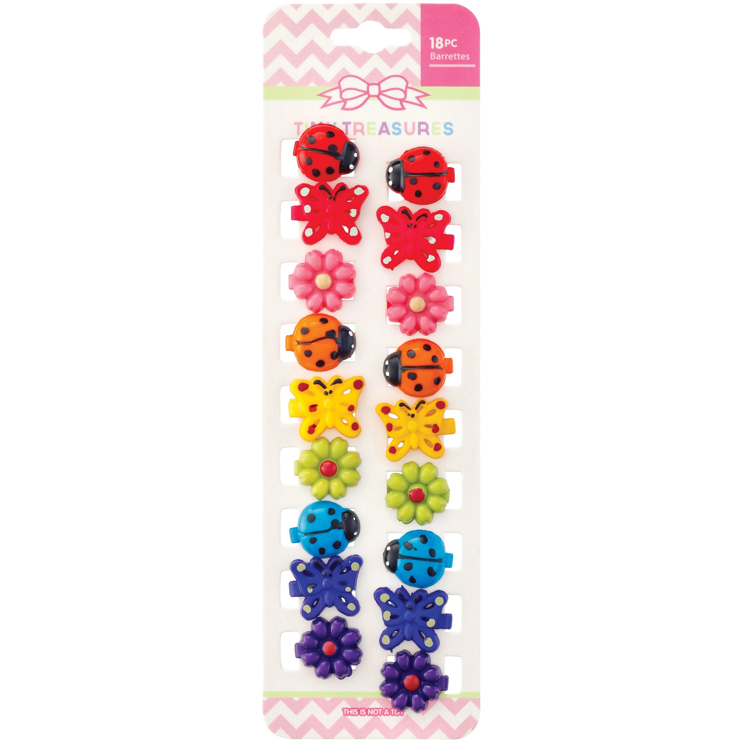 Tiny Treasures Mini Plastic Barrettes - Shop Hair Accessories at H-E-B