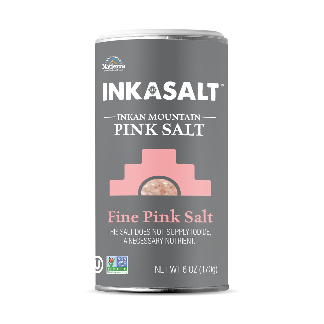 Natierra InkaSalt Fine Pink Salt - Shop Herbs & spices at H-E-B