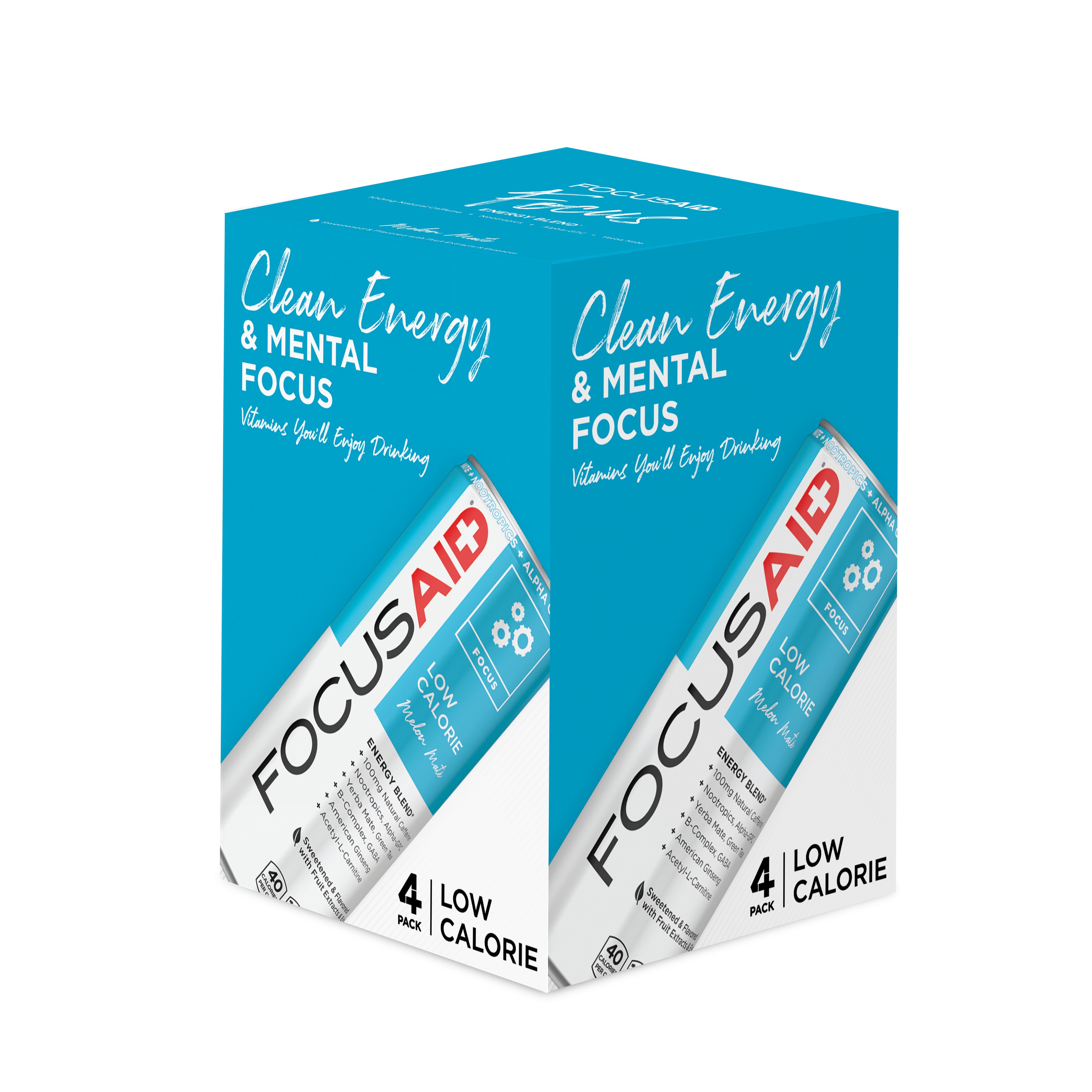 LIFEAID FOCUSAID Energy Blend Supplement Beverage 4 pk Shop Diet & fitness at HEB