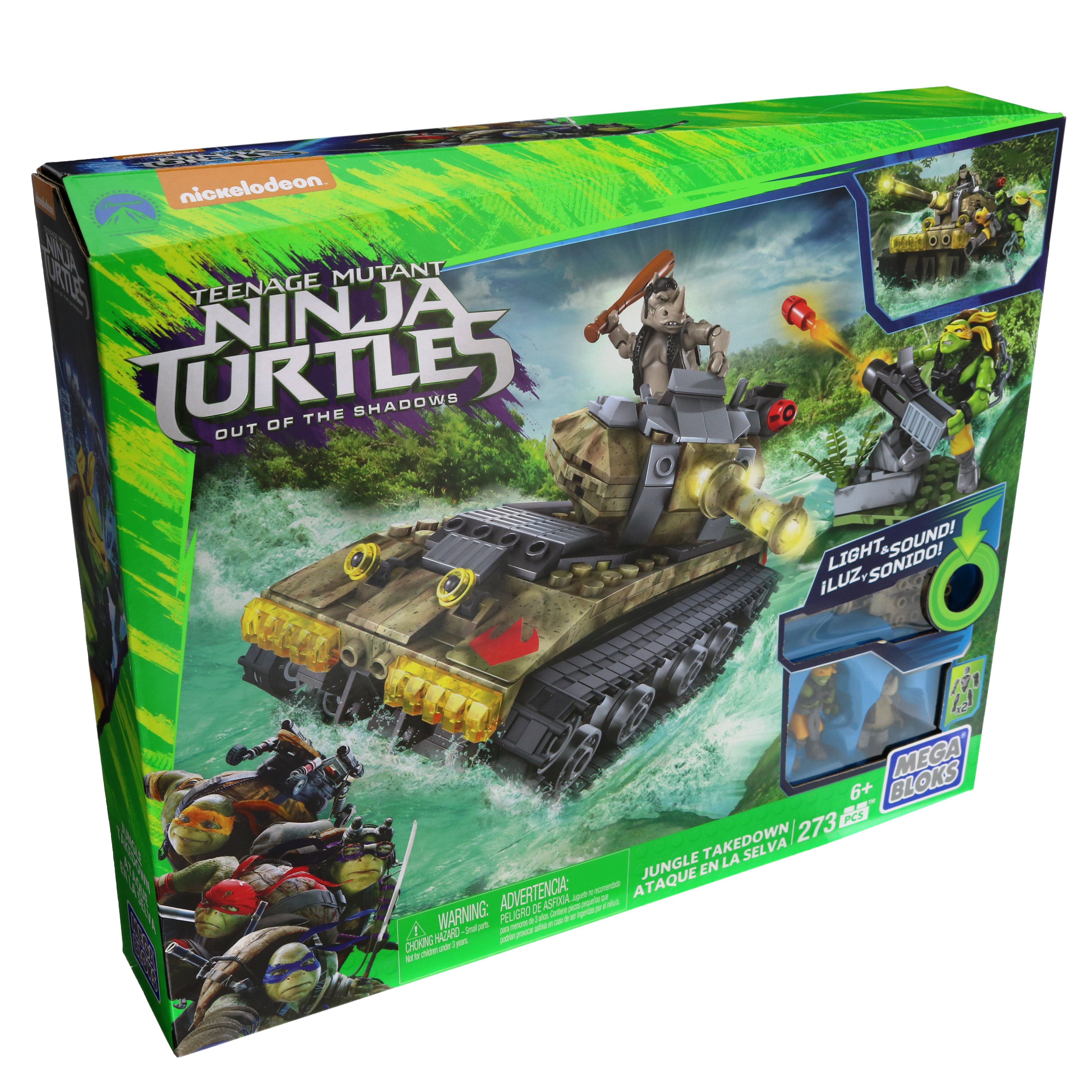 Tmnt out of the shadows sale mega bloks